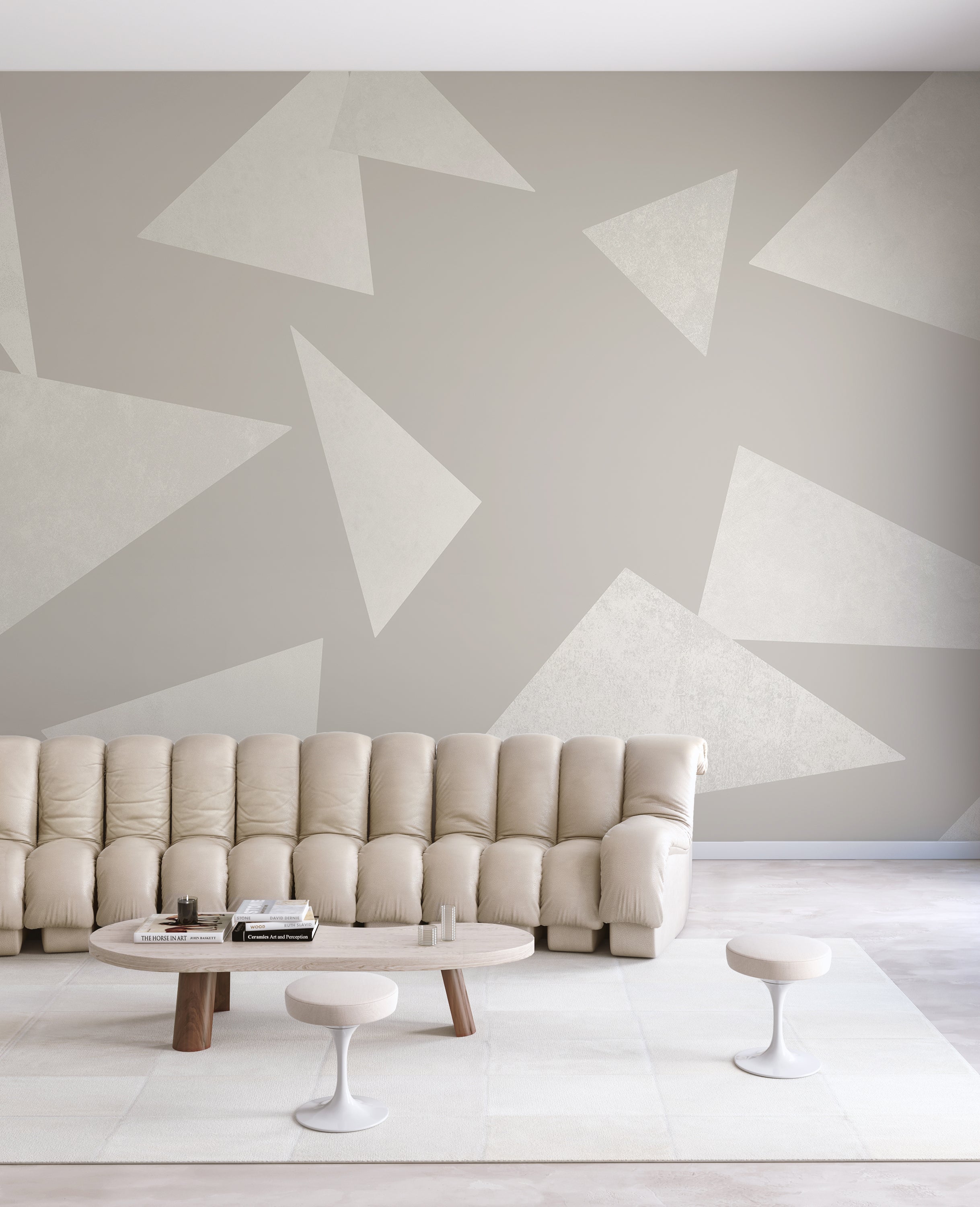 Terrazzo© Wallpaper in grey