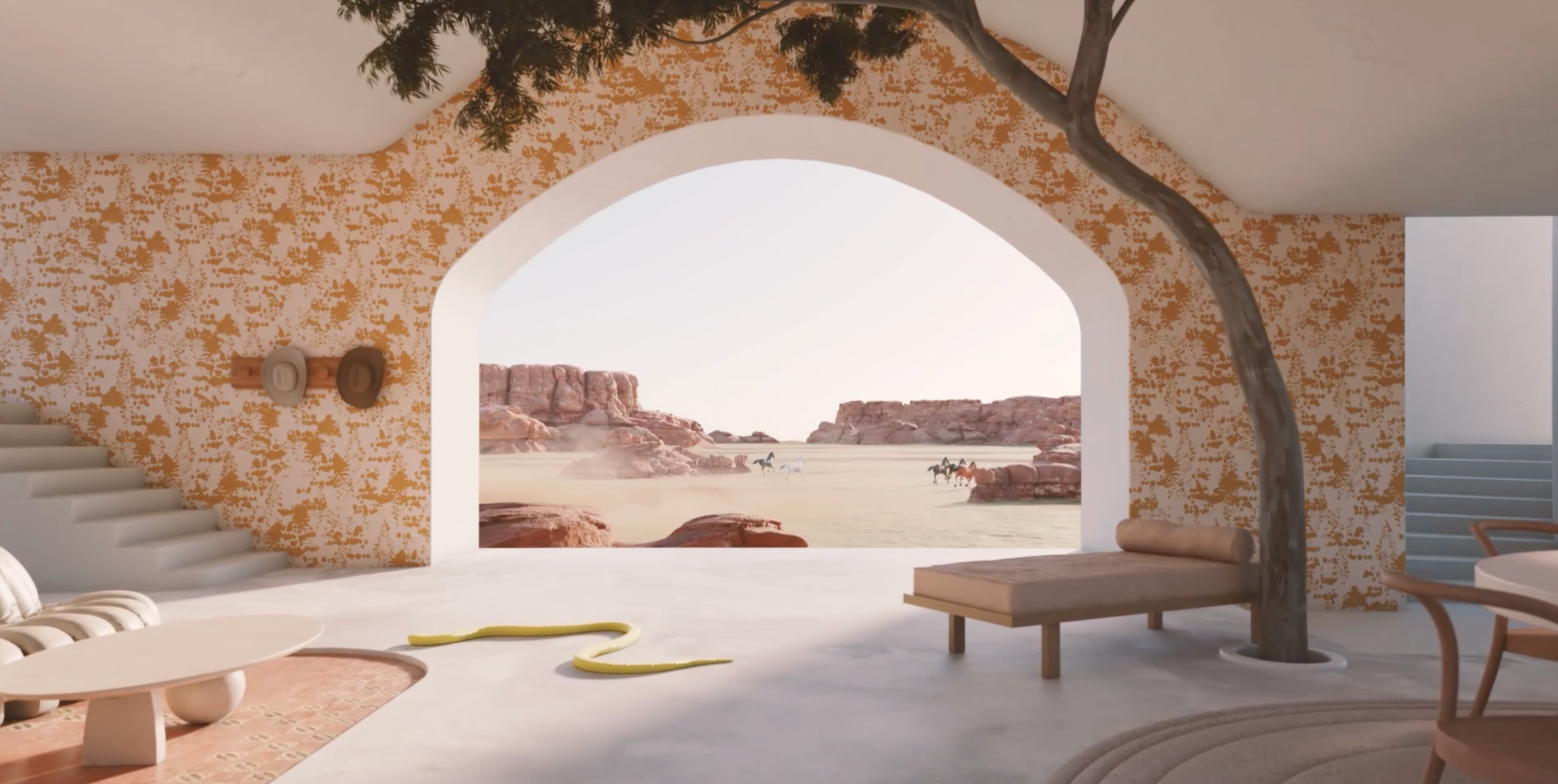 Snakeskin© Wallpaper in Cob