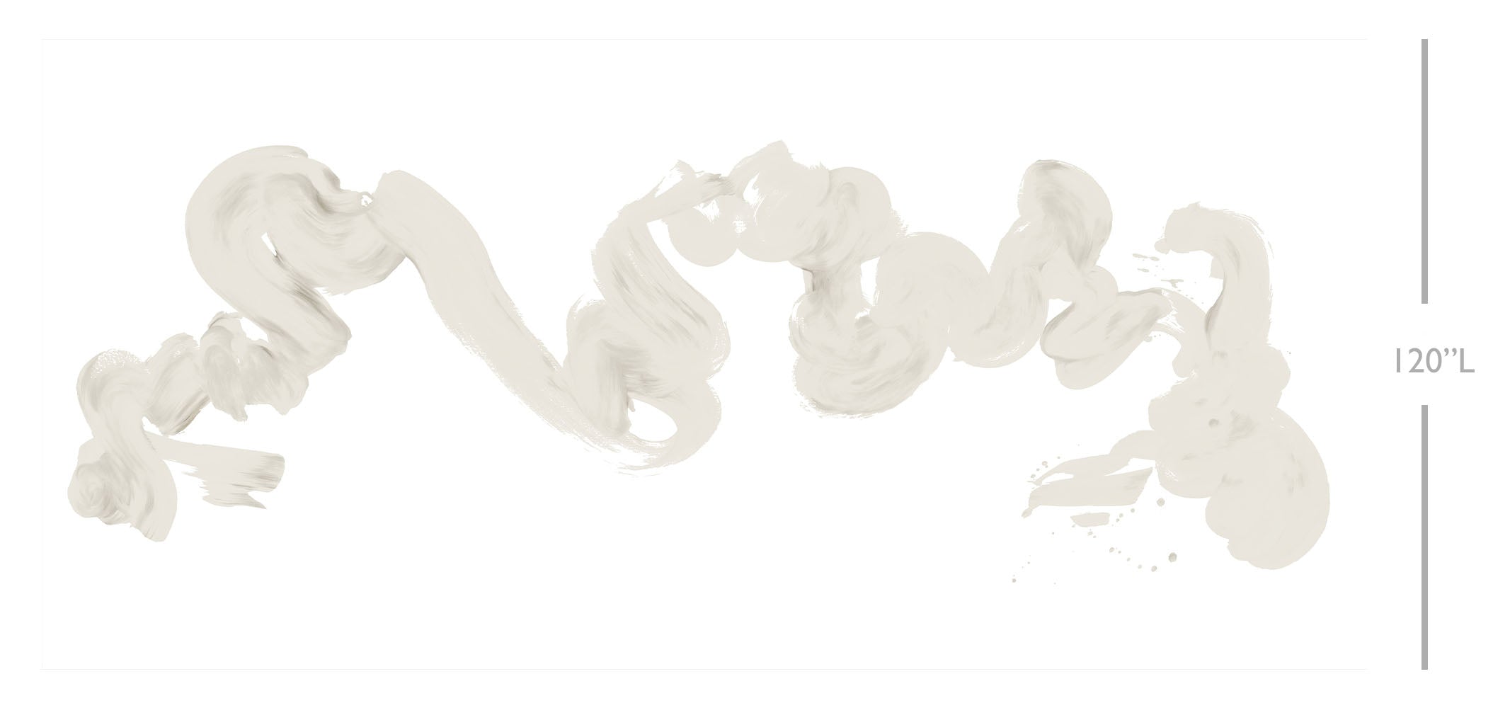 Abstract Art© Mural Wallpaper in Vanillawood