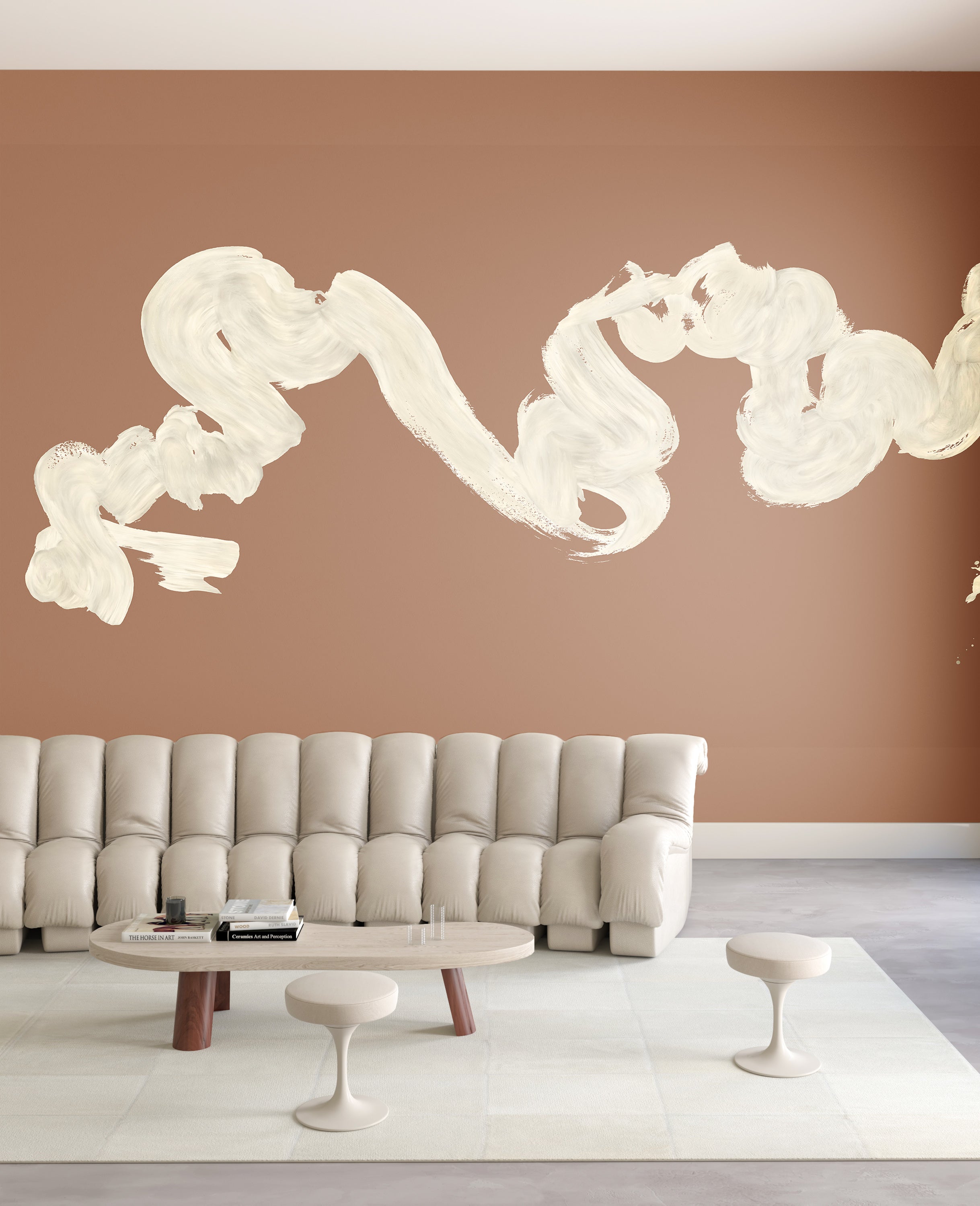 Abstract Art© Mural Wallpaper in Coco