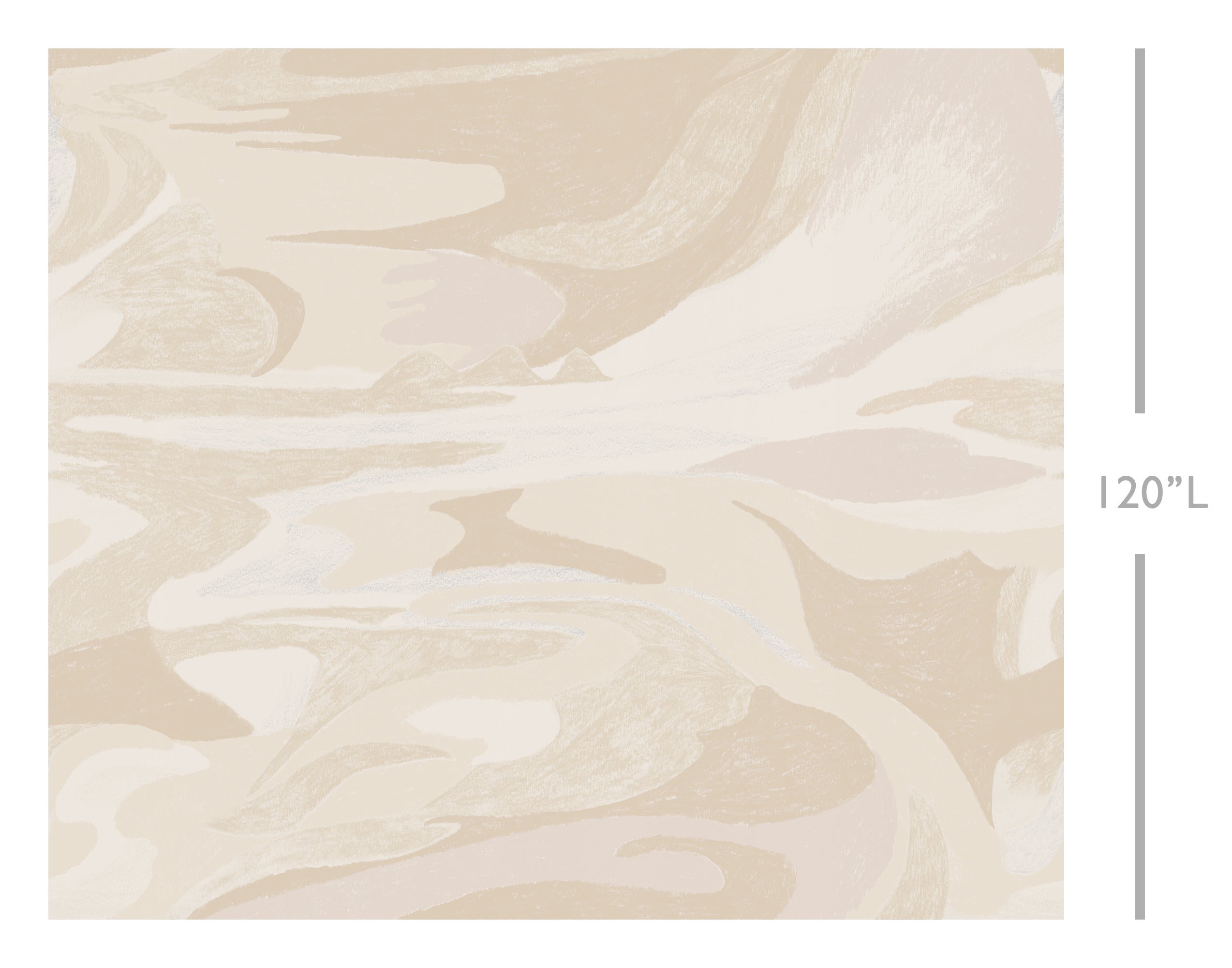 American Landscape© Mural Wallpaper in creme