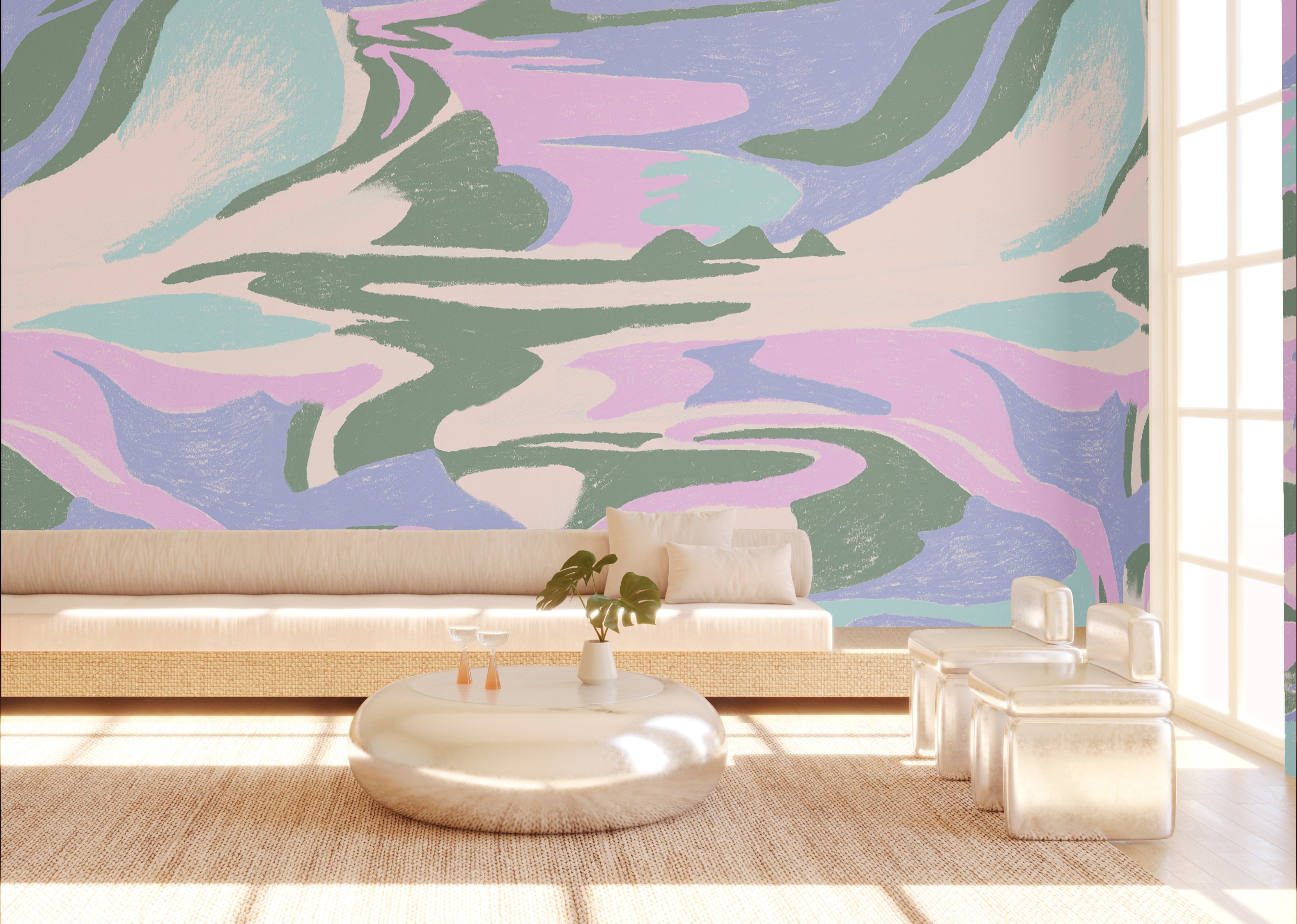 American Landscape© Mural Wallpaper in pacific