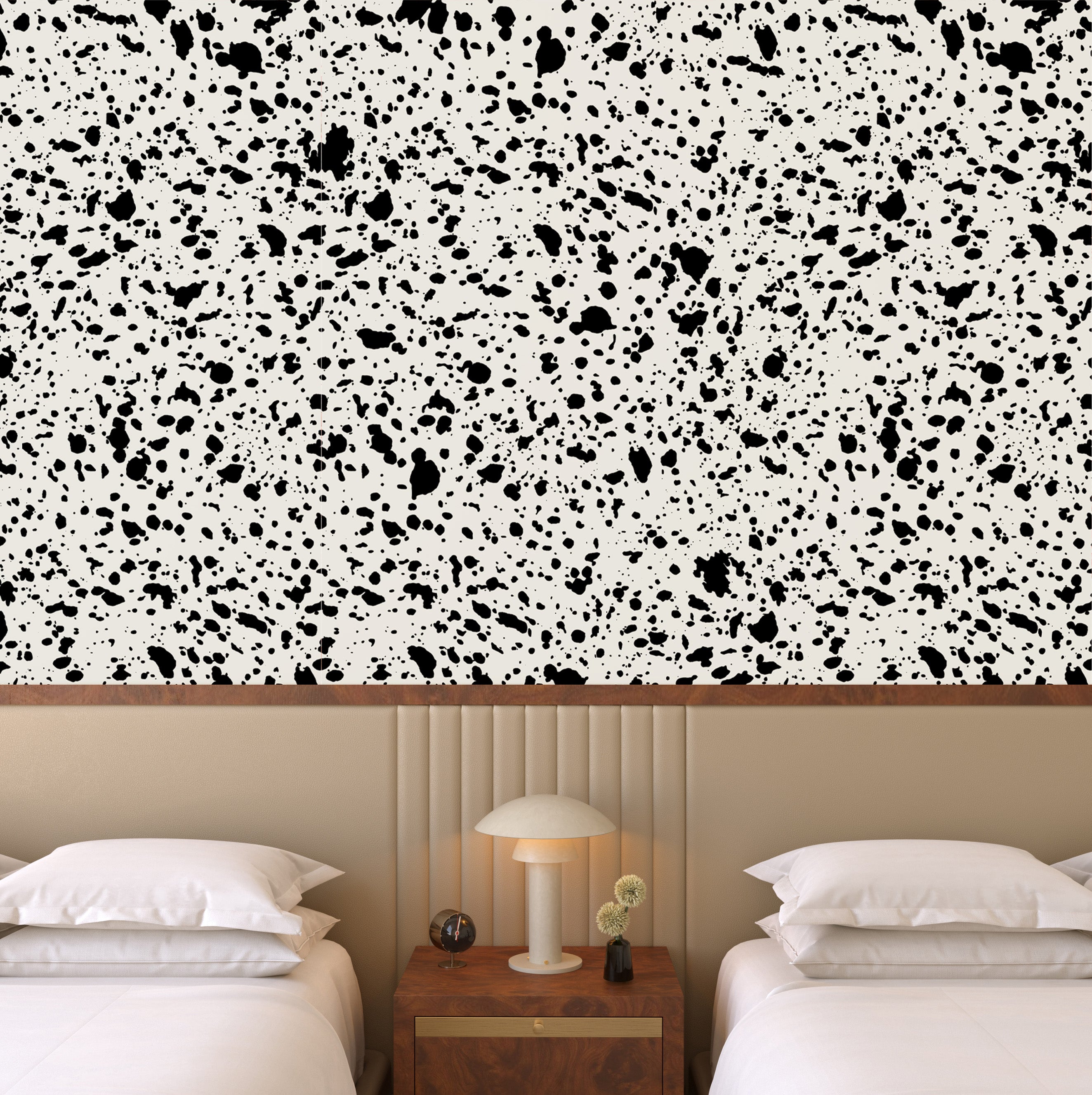 Appaloosa© Mural Wallpaper in Alabaster