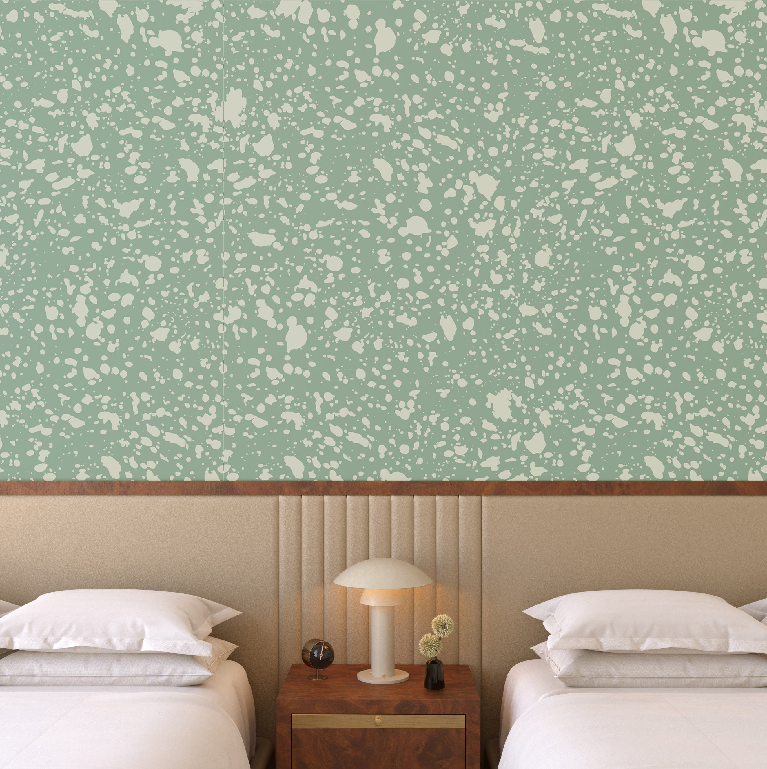 Appaloosa© Mural Wallpaper in Aloe