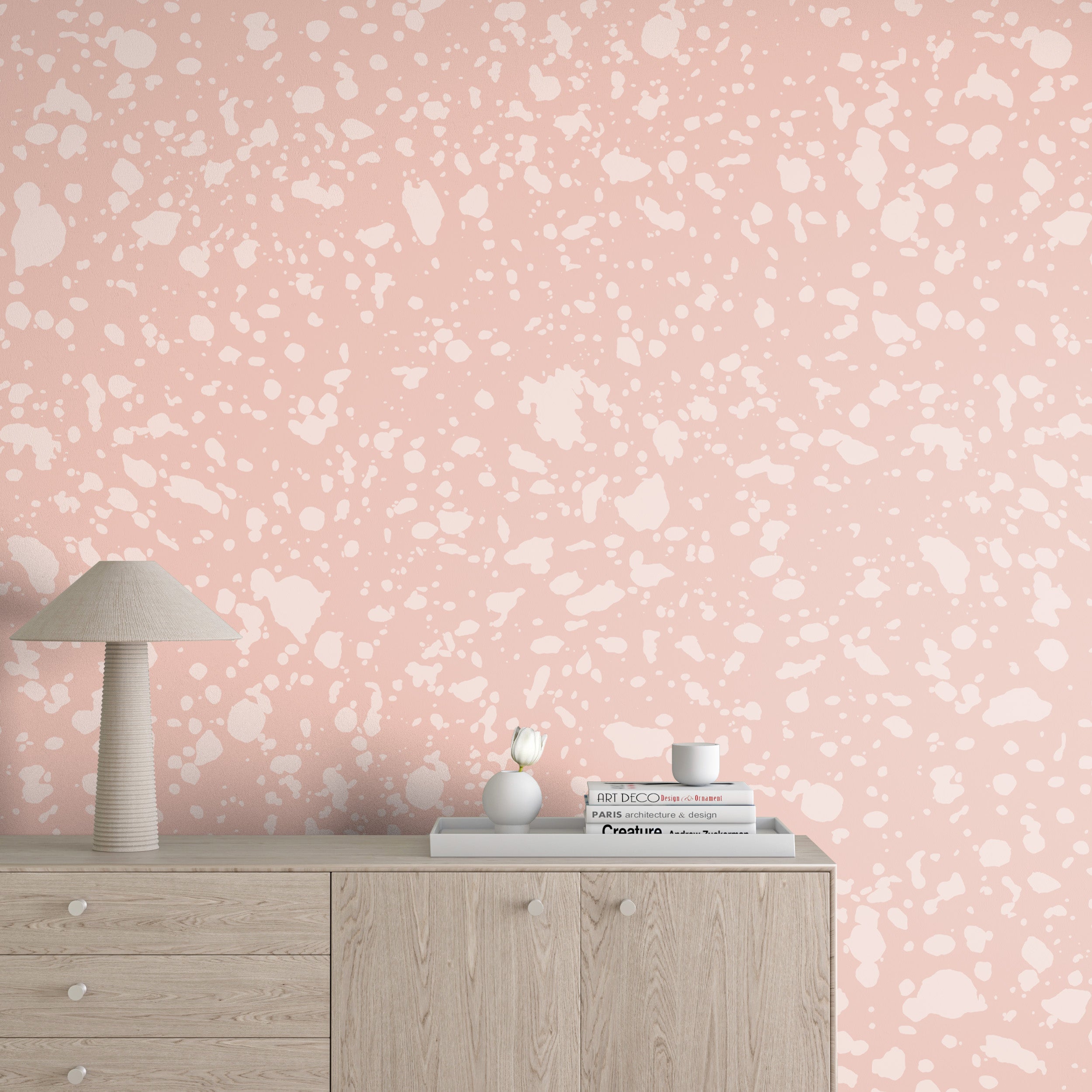 Appaloosa© Mural Wallpaper in Azalea