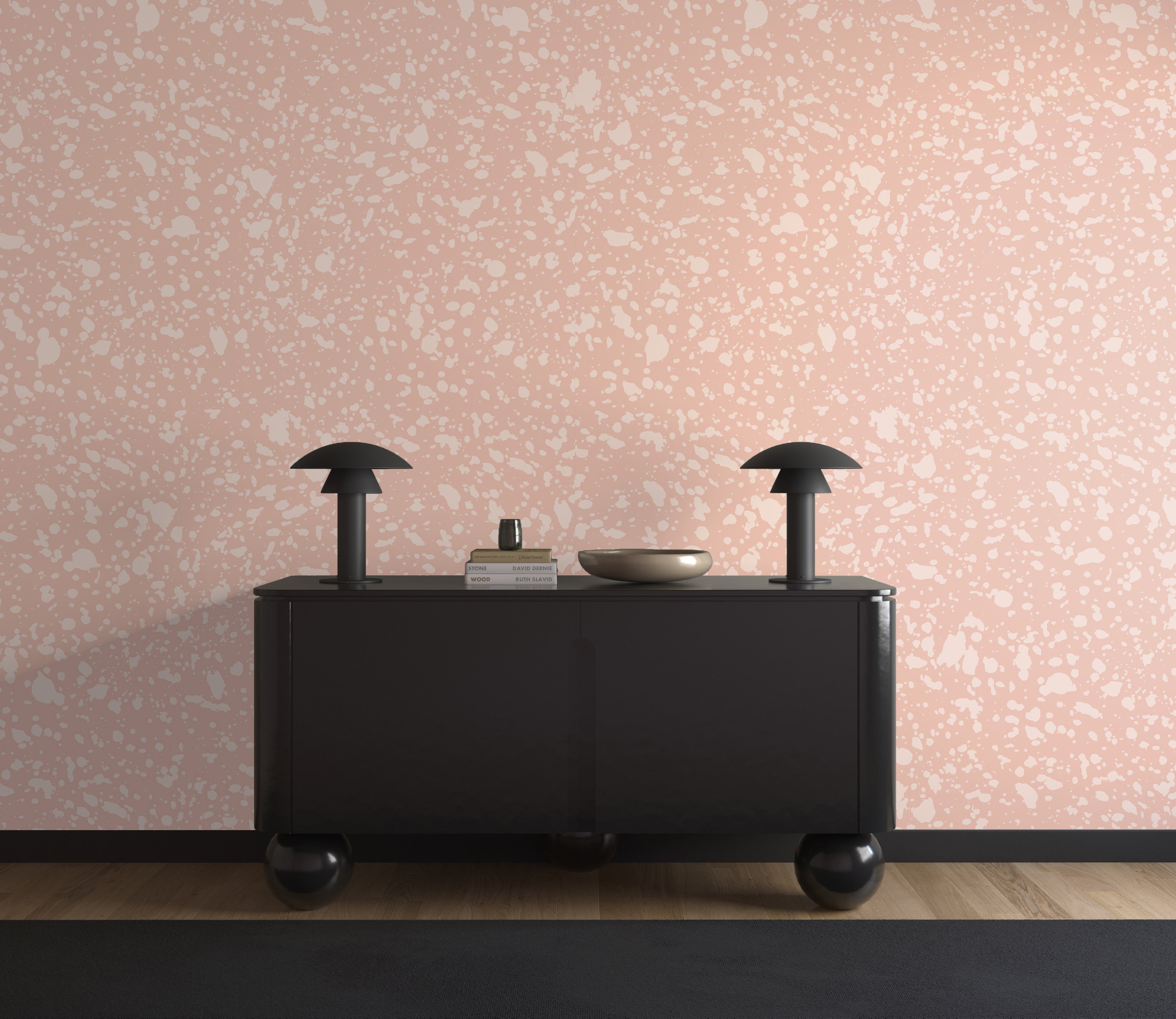 Appaloosa© Mural Wallpaper in Azalea