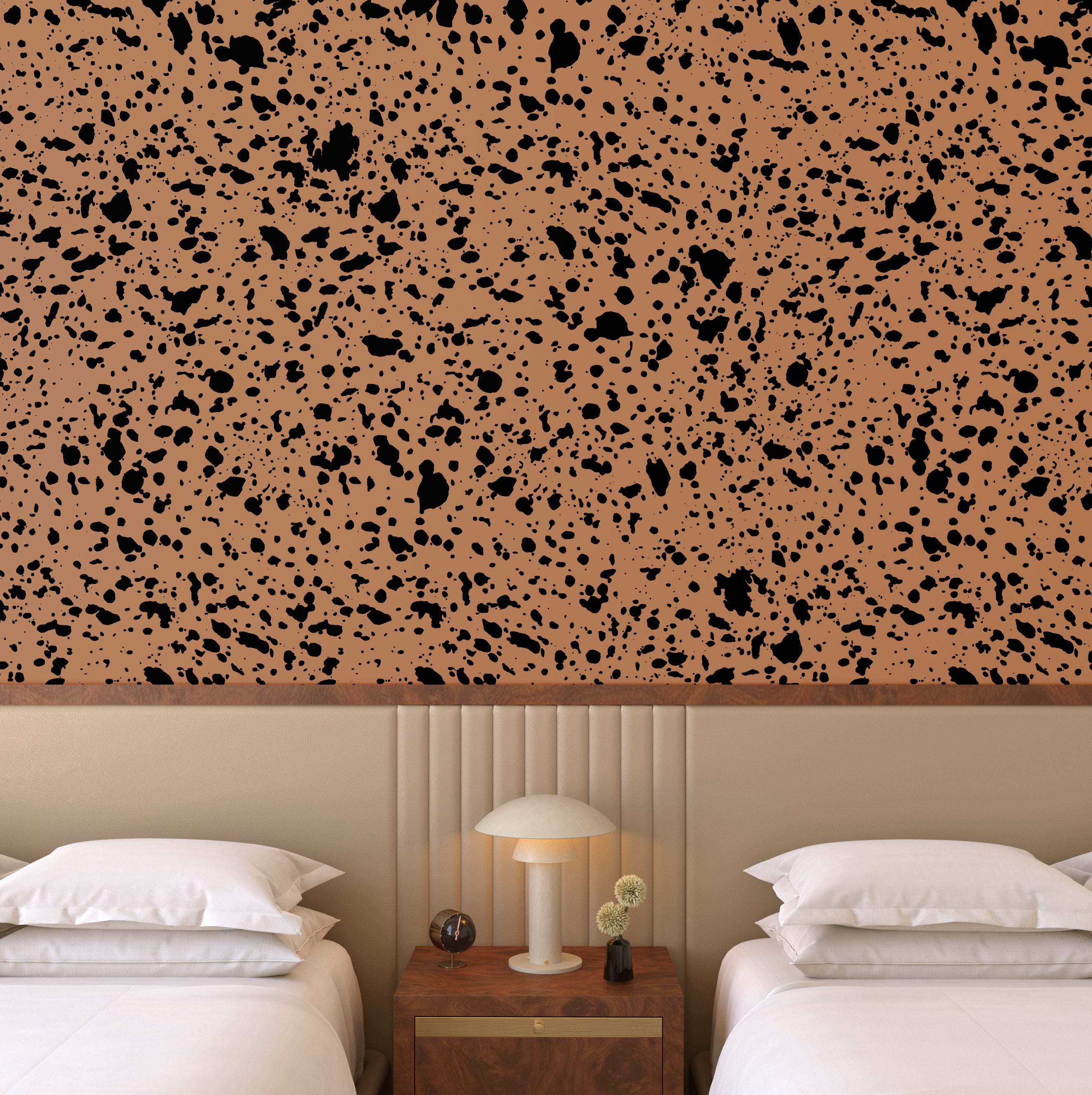 Appaloosa© Mural Wallpaper in Chestnut