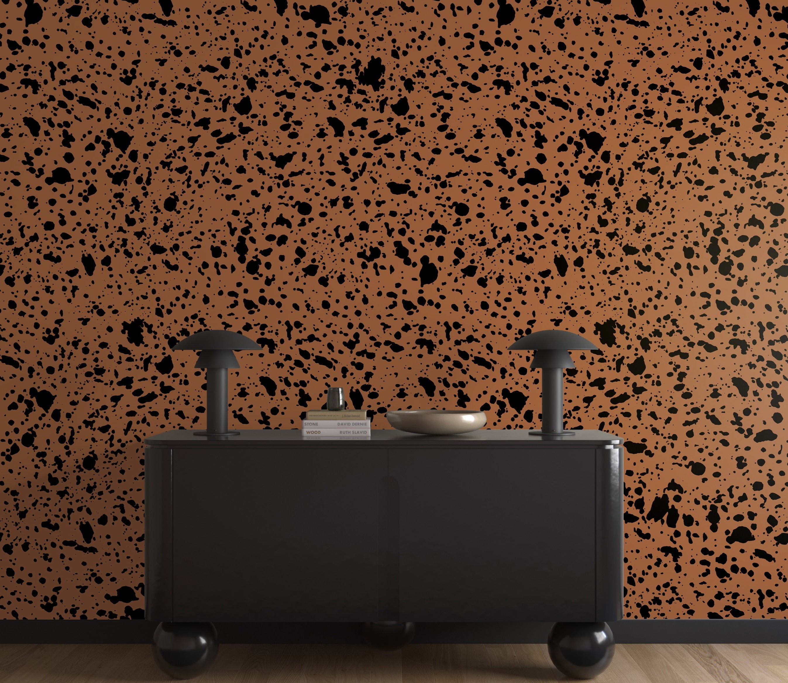 Appaloosa© Mural Wallpaper in Chestnut