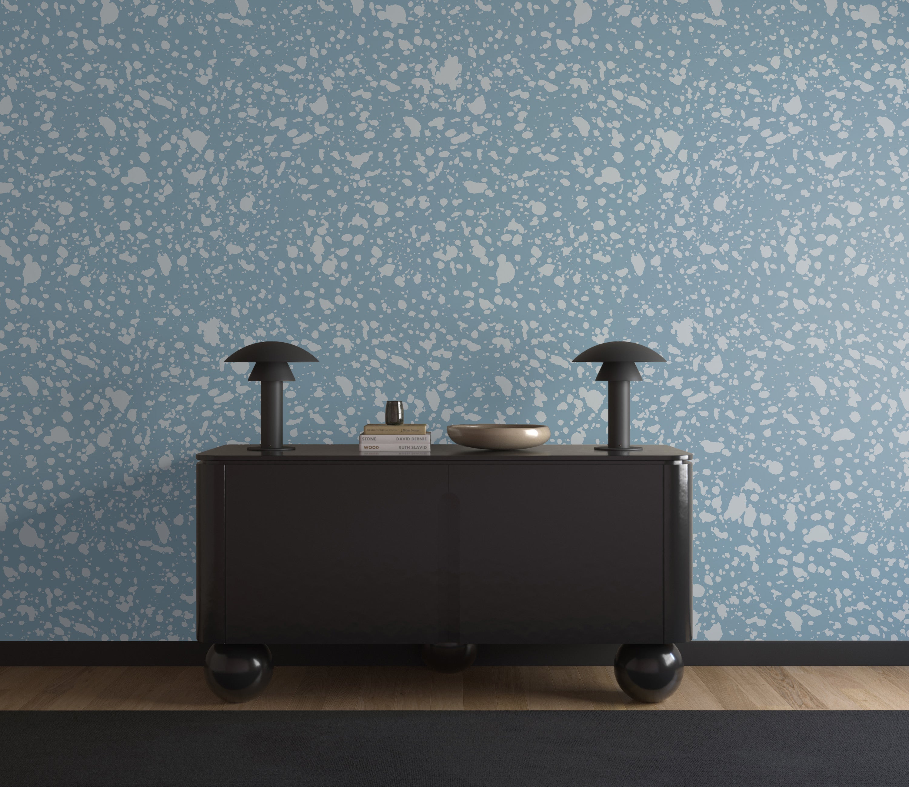 Appaloosa© Mural Wallpaper in Cornflower