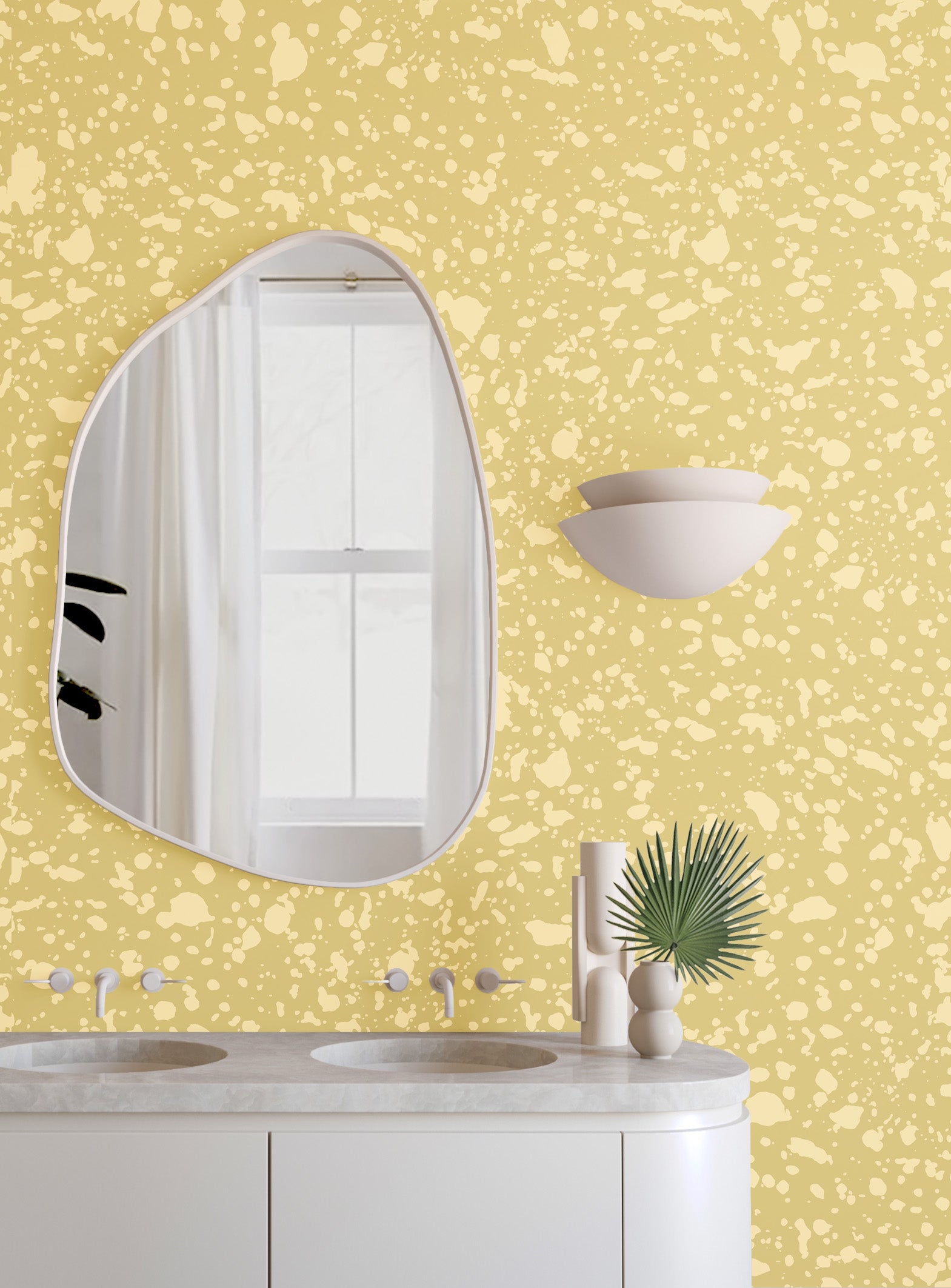 Appaloosa© Mural Wallpaper in Daffodil