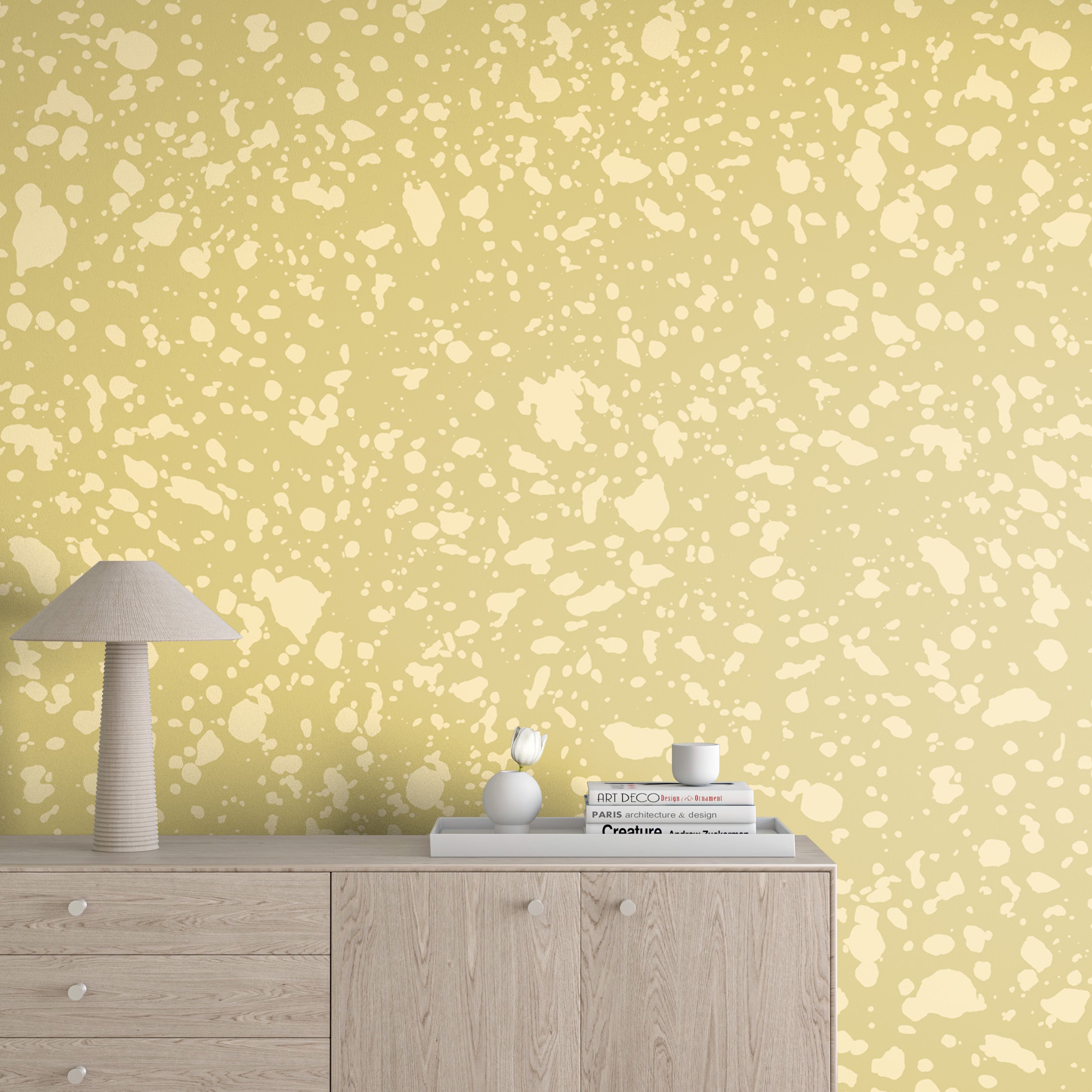 Appaloosa© Mural Wallpaper in Daffodil