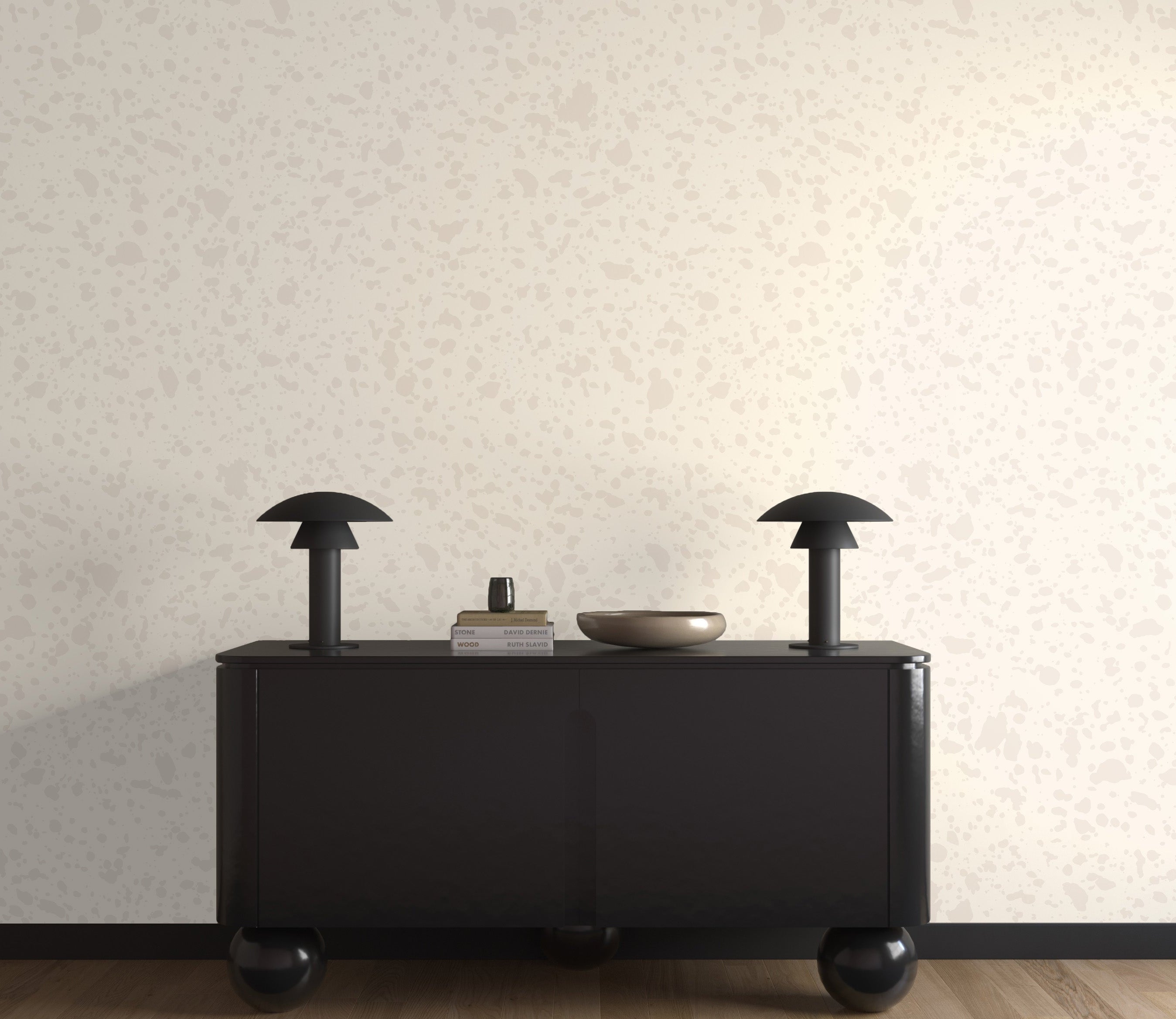 Appaloosa© Mural Wallpaper in Milk
