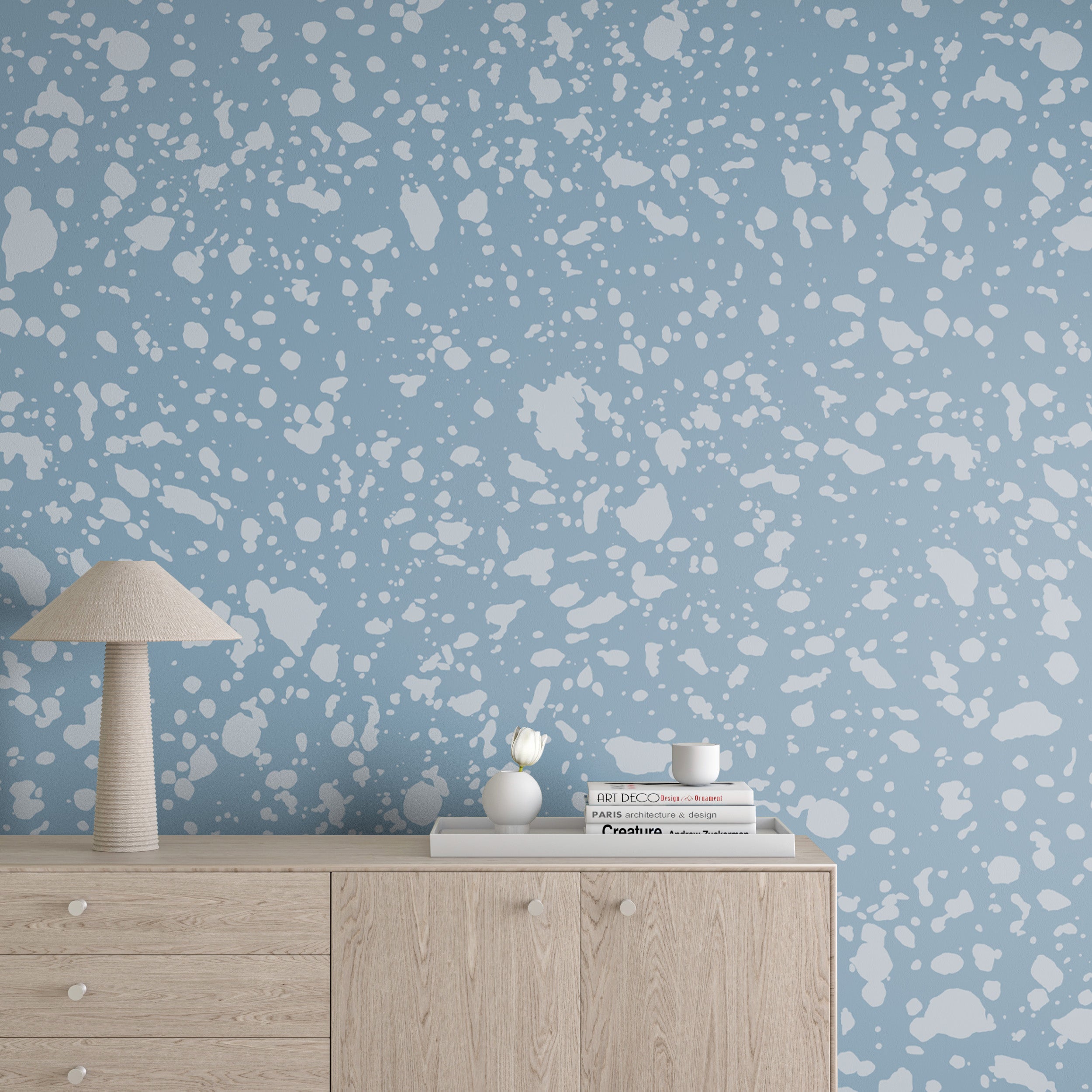 Appaloosa© Mural Wallpaper in Cornflower