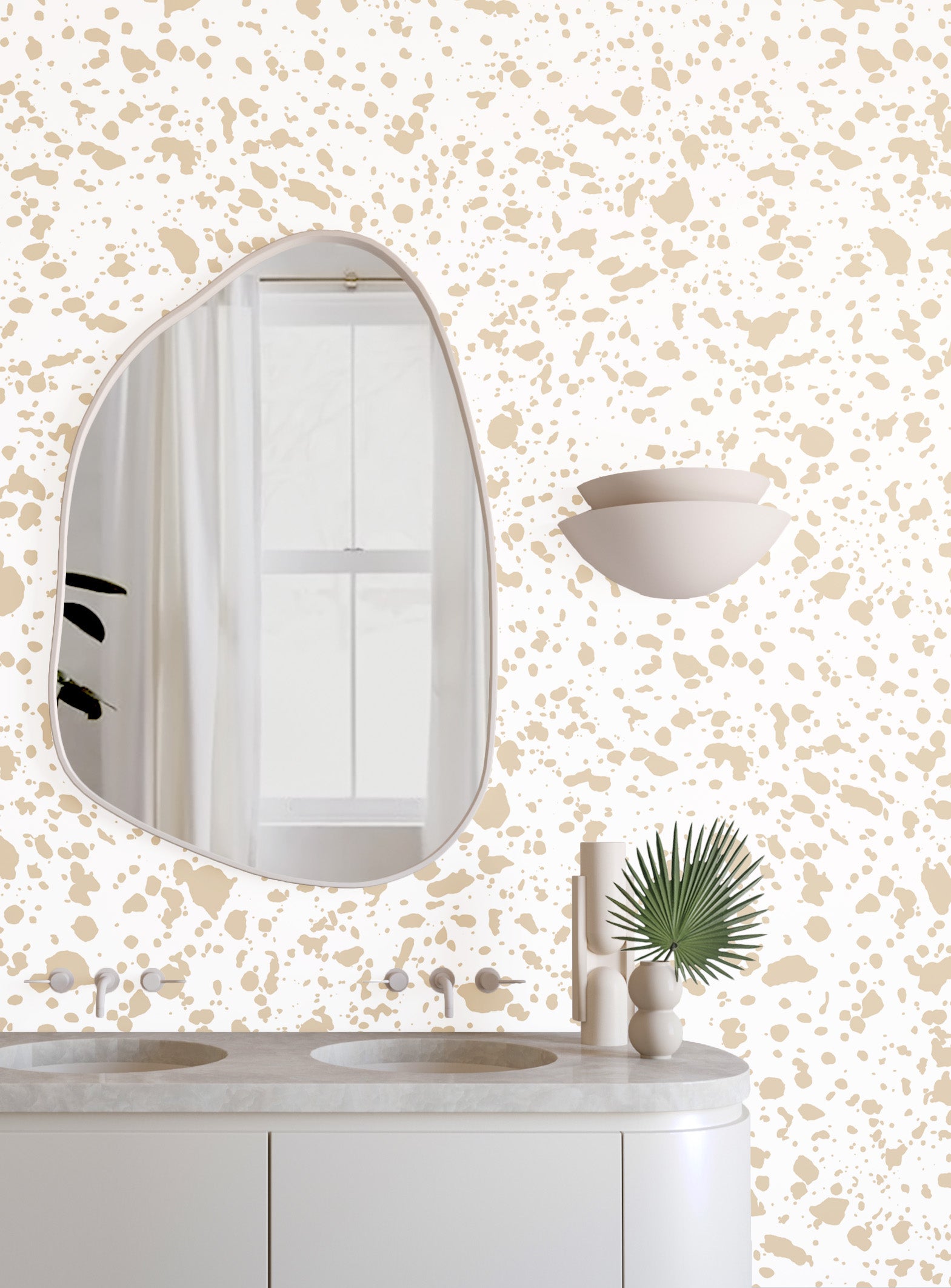 Appaloosa© Mural Wallpaper in Sand