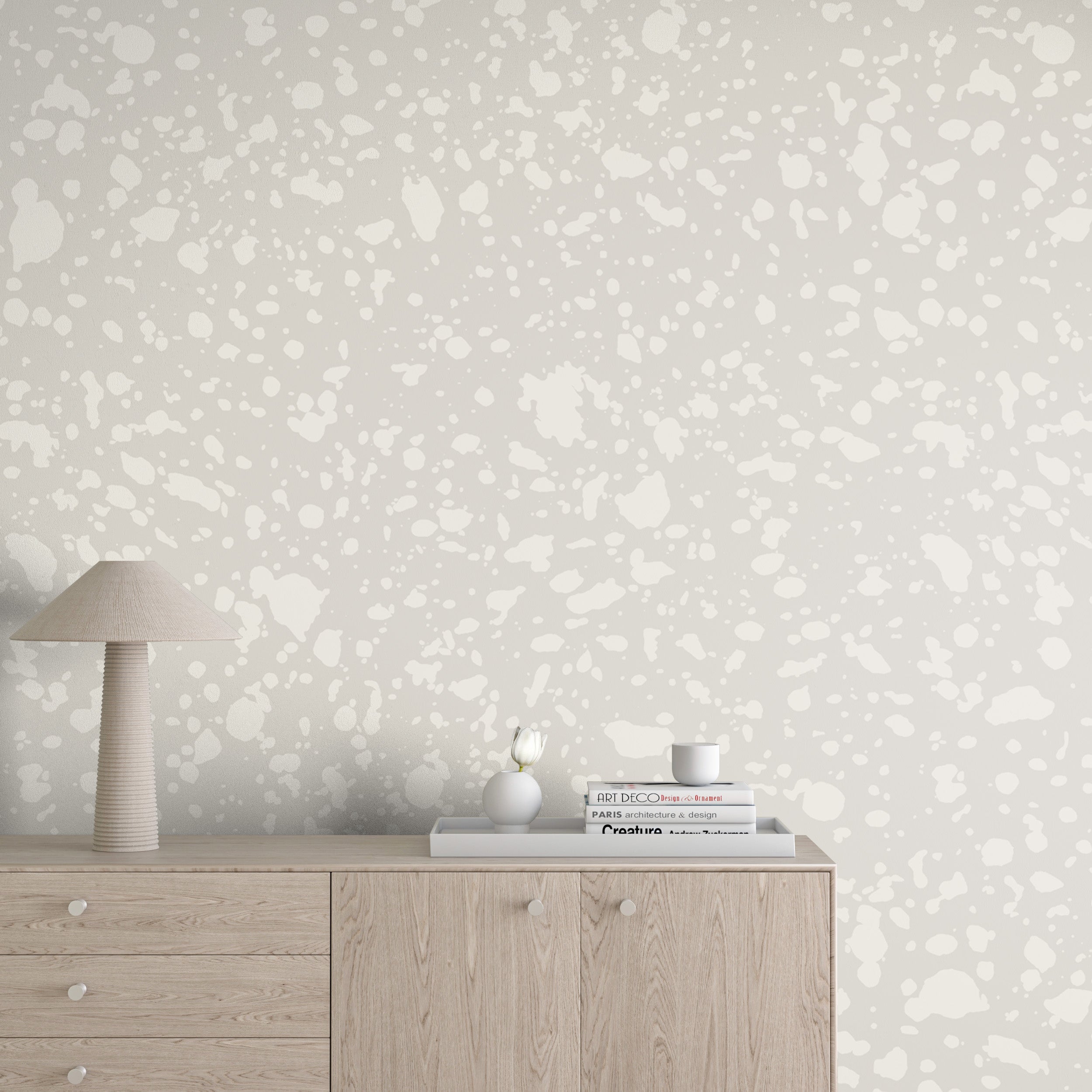 Appaloosa© Mural Wallpaper in Slate