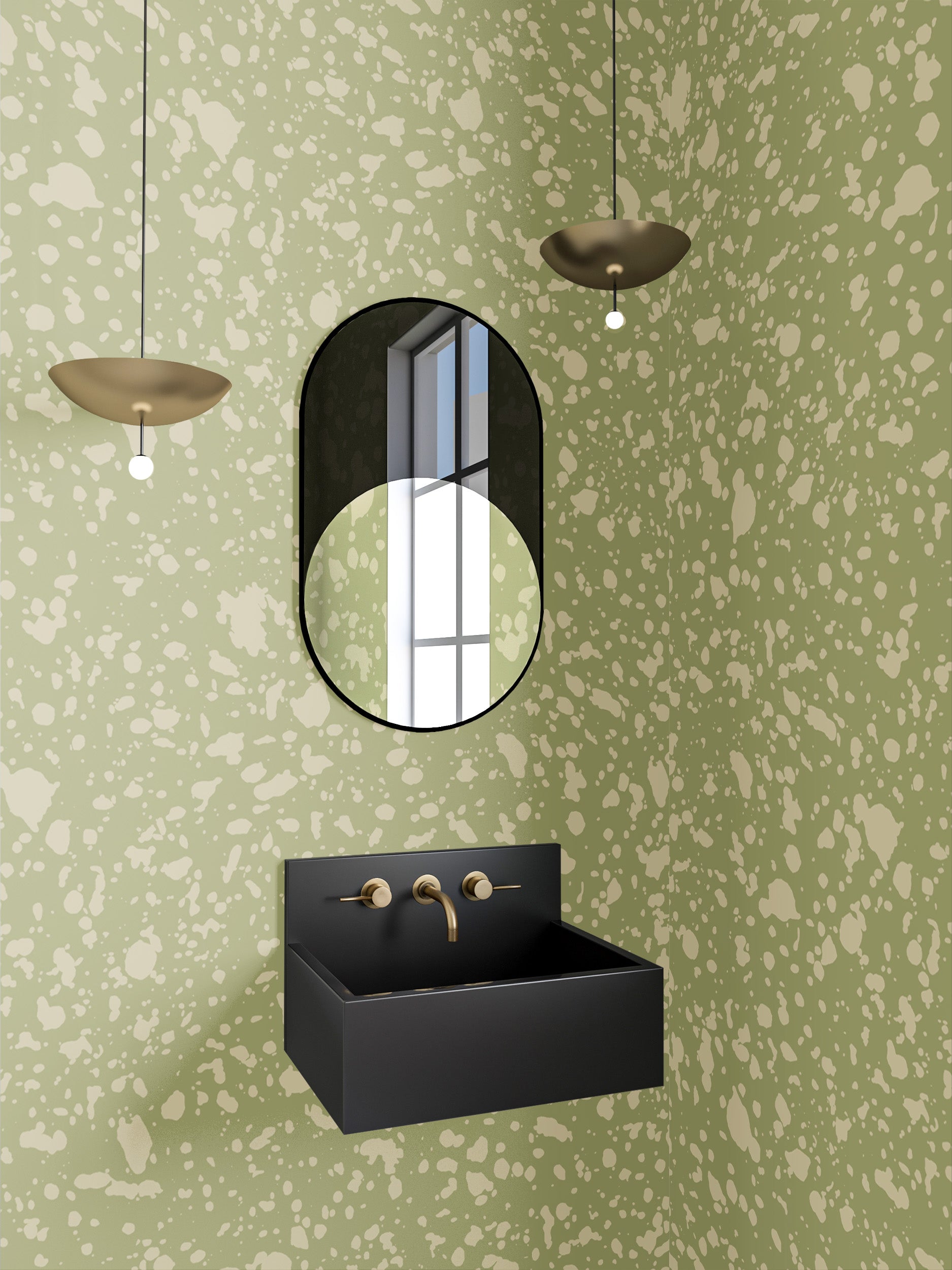 Appaloosa© Mural Wallpaper in Stonecrop