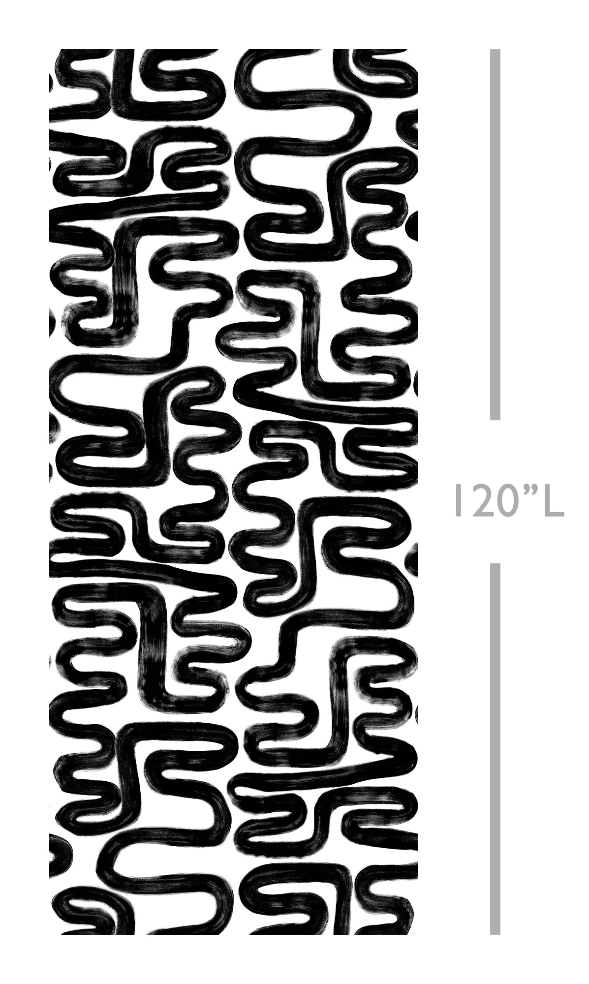 Azteca© Wallpaper in Black + White