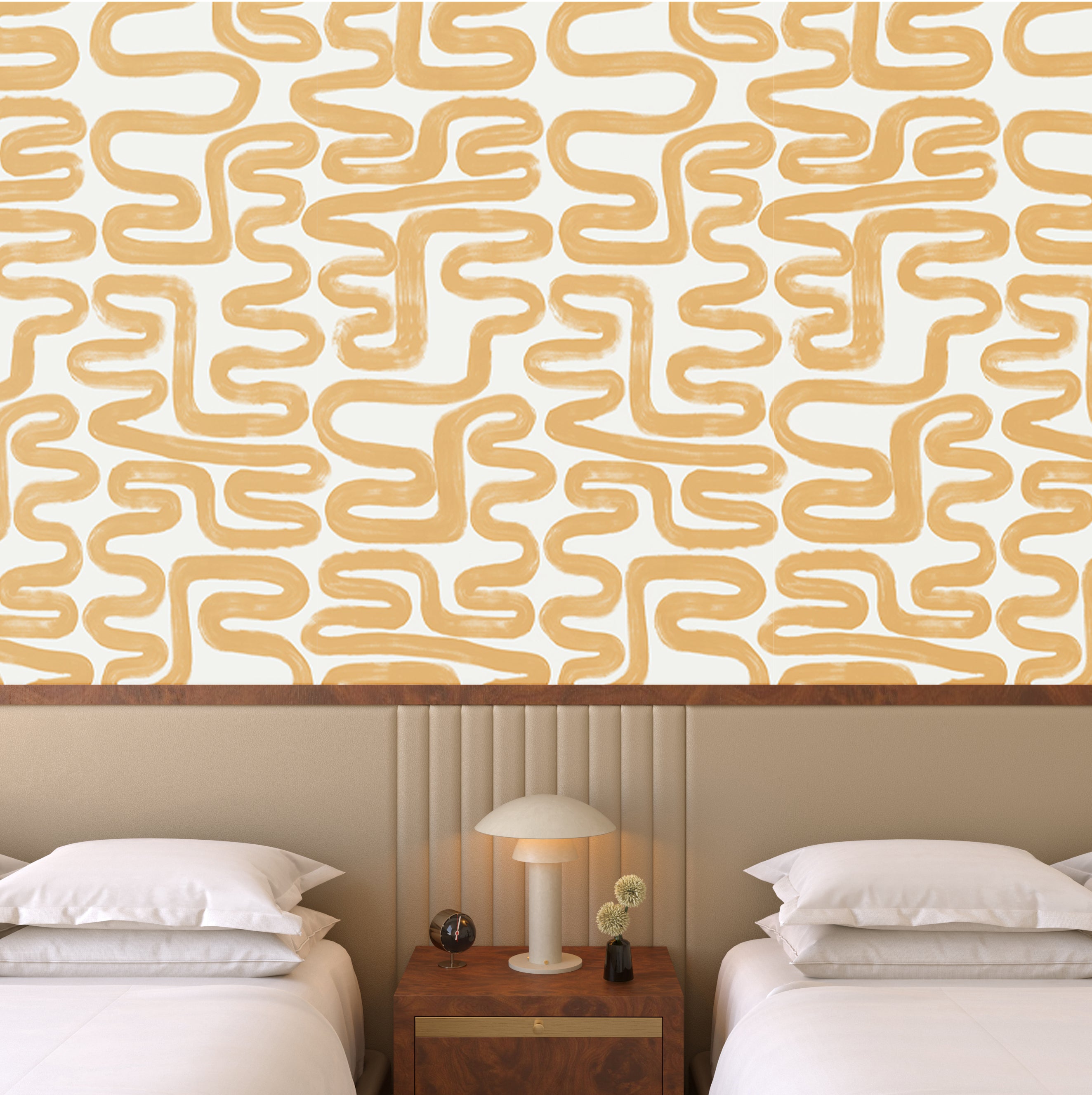 Azteca© Wallpaper in Husk