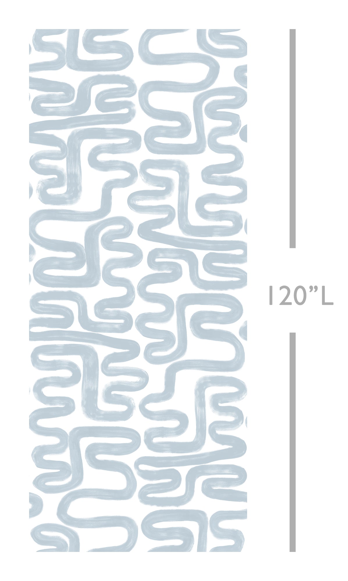 Azteca© Wallpaper in Pale Blue