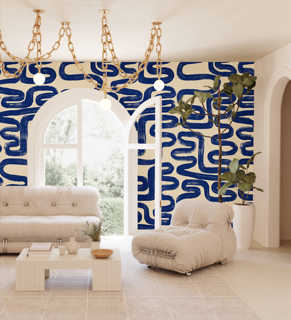 Azteca© Wallpaper in River