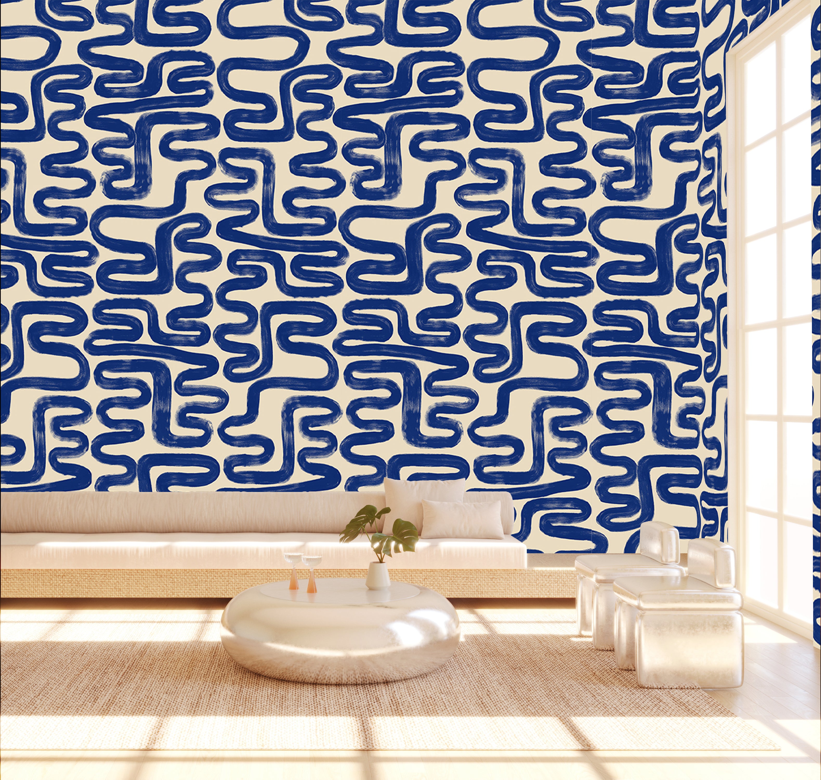 Azteca© Wallpaper in River