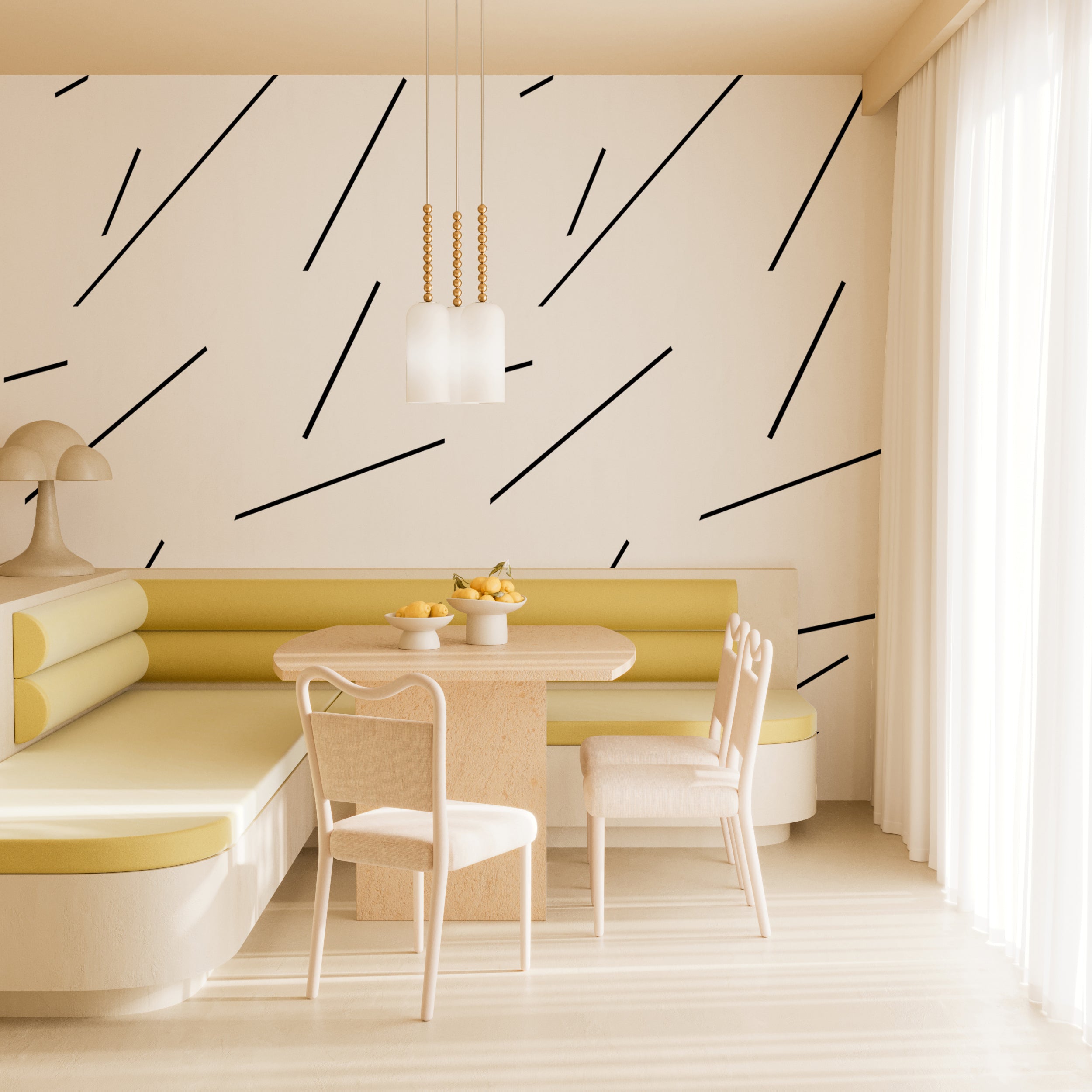 Bang Dem Sticks© Wallpaper in Black