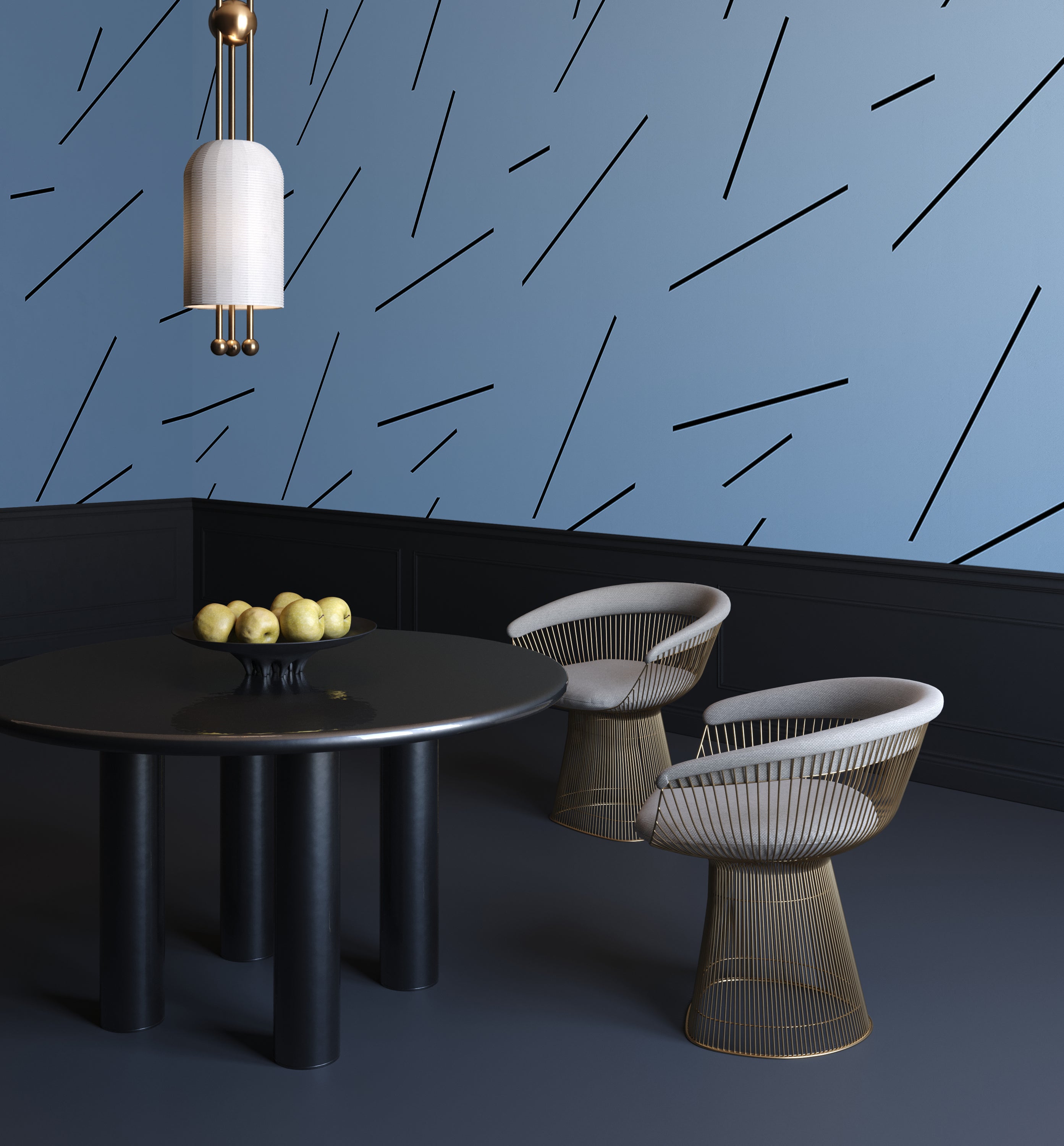 Bang Dem Sticks© Wallpaper in Blue