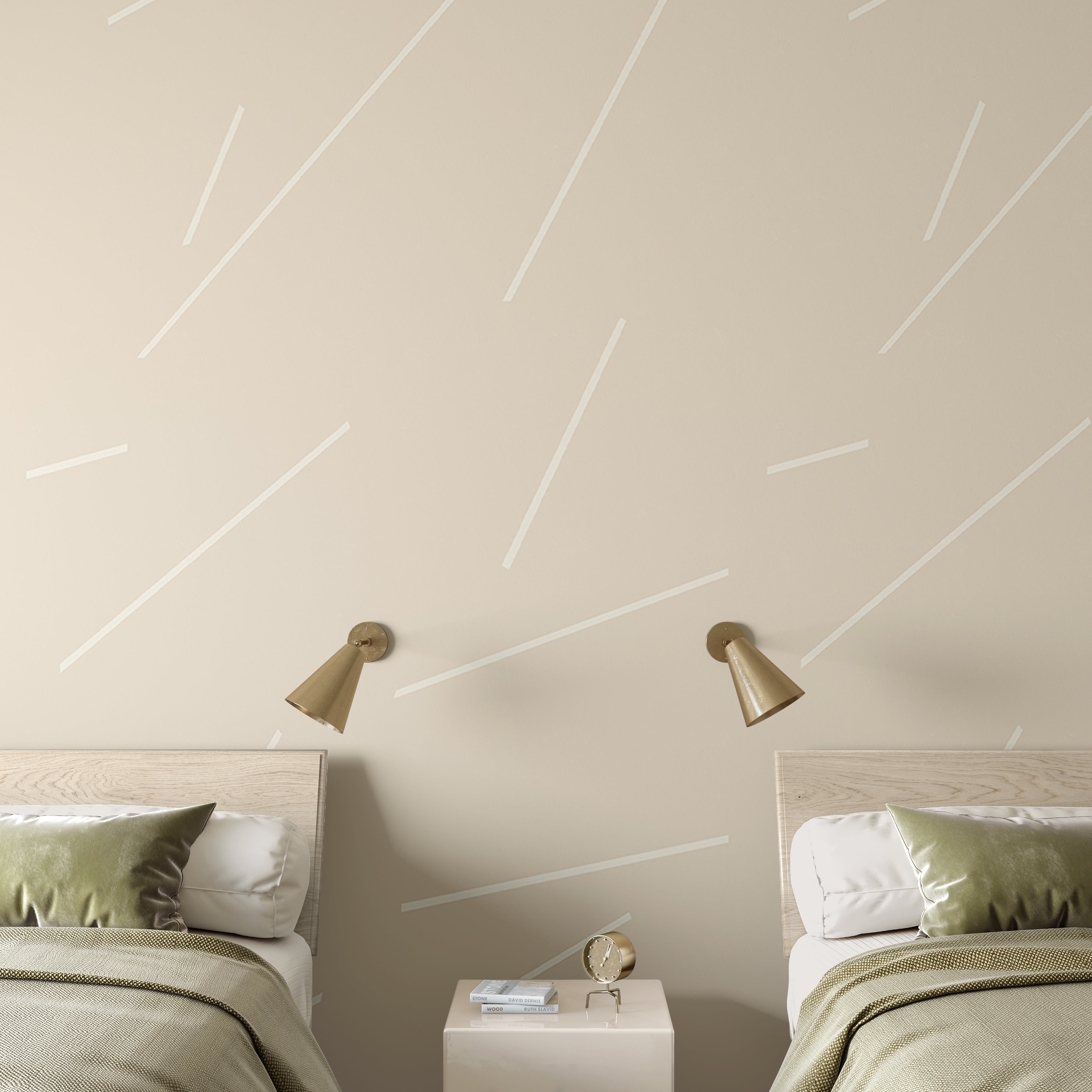 Bang Dem Sticks© Wallpaper in Bone