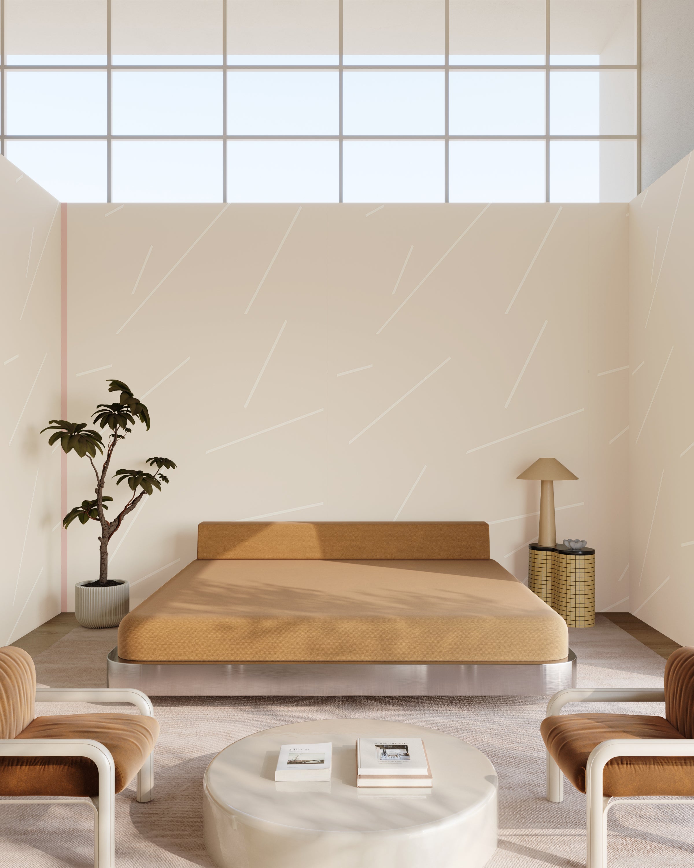 Bang Dem Sticks© Wallpaper in Bone