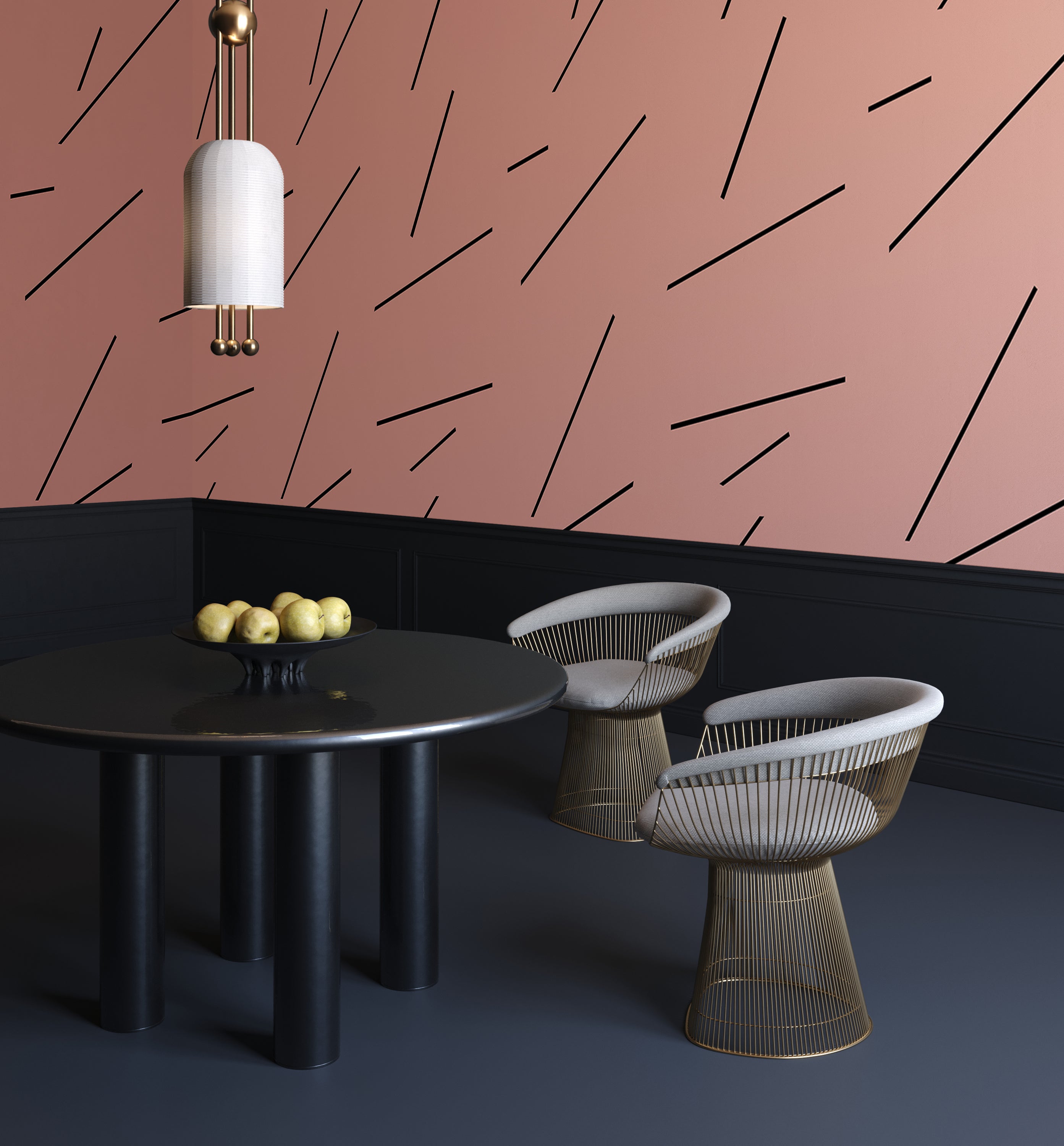 Bang Dem Sticks© Wallpaper in Mauve