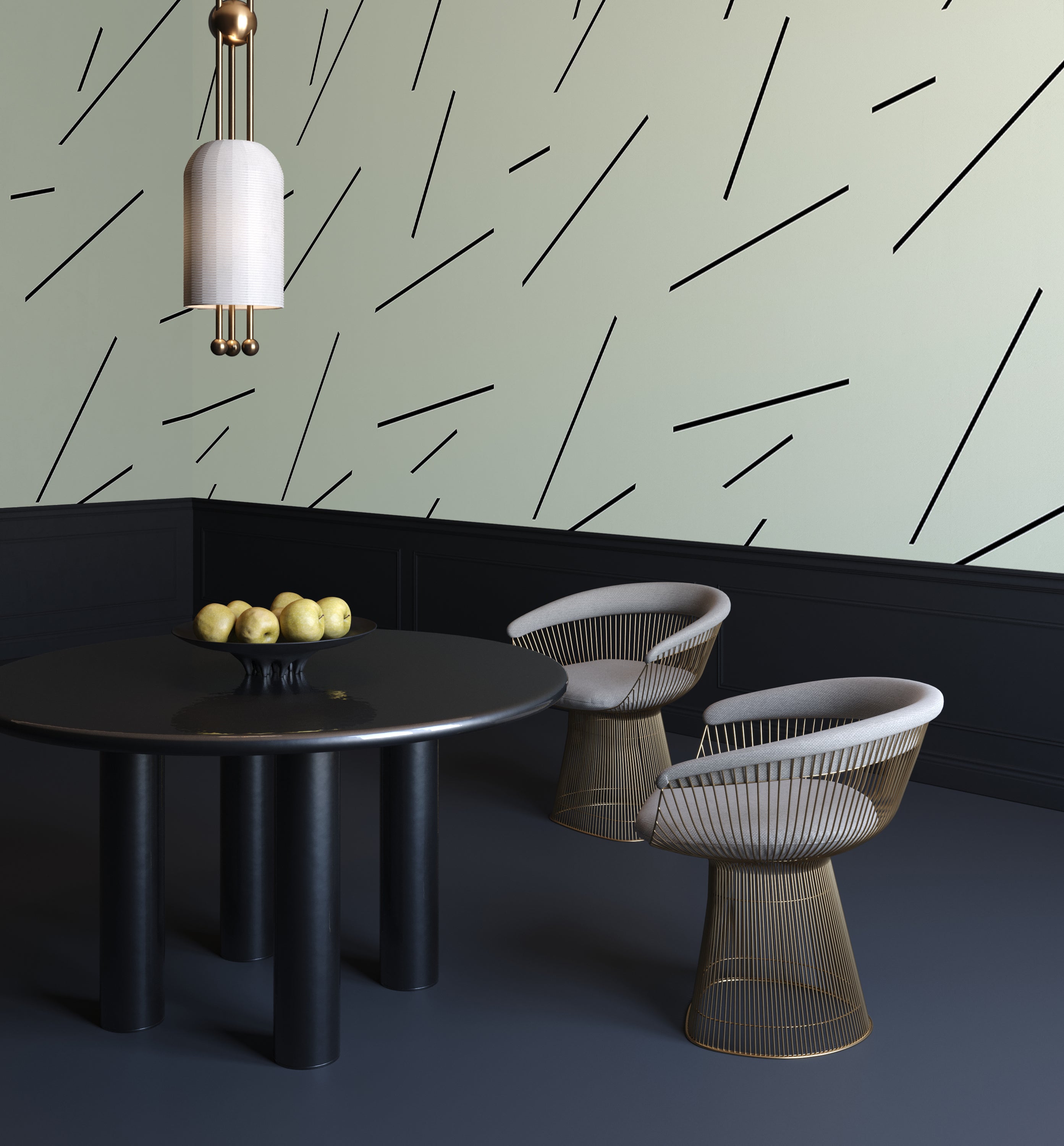 Bang Dem Sticks© Wallpaper in Mint