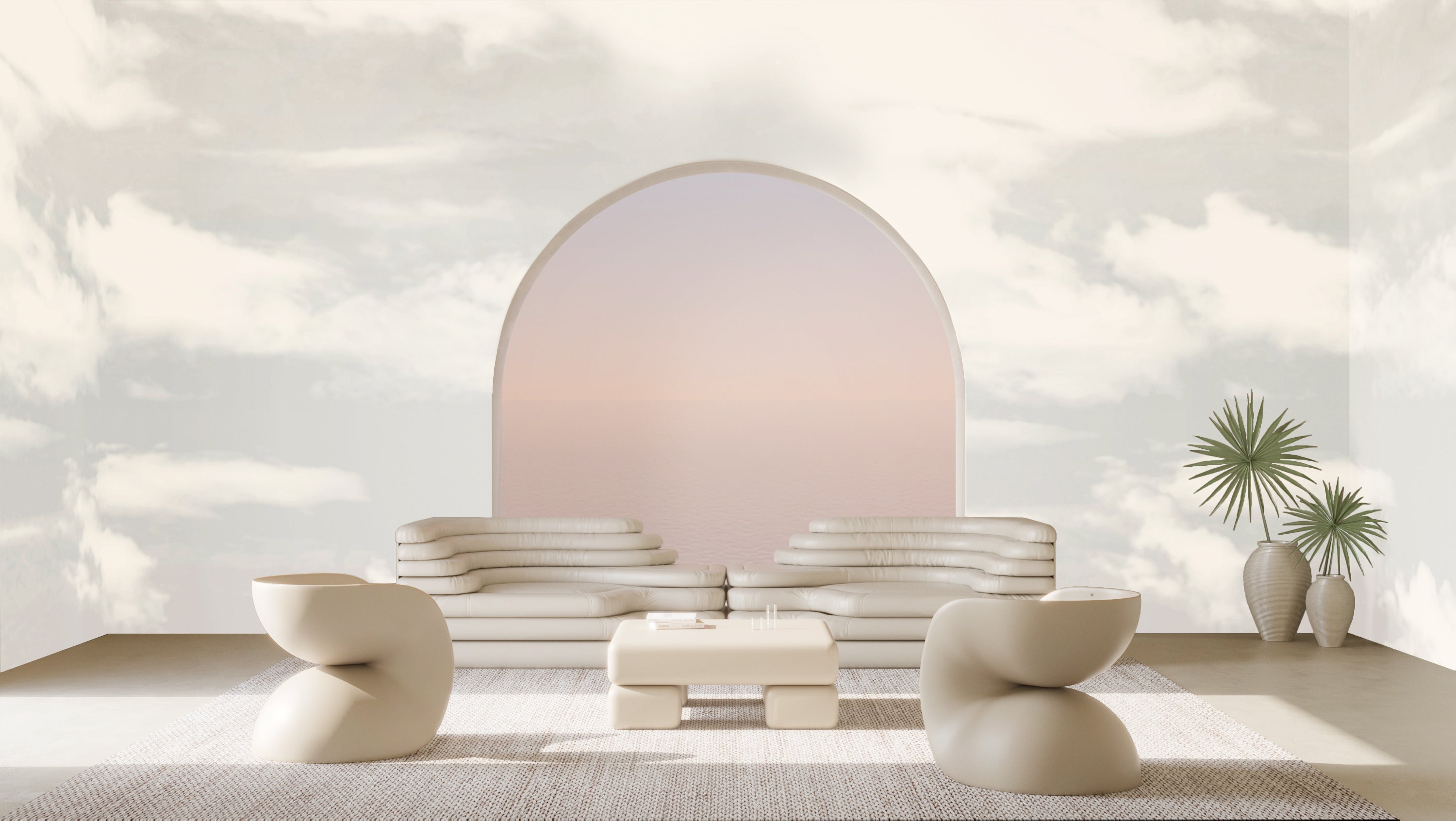 Big Sky© Mural Wallpaper in Boston