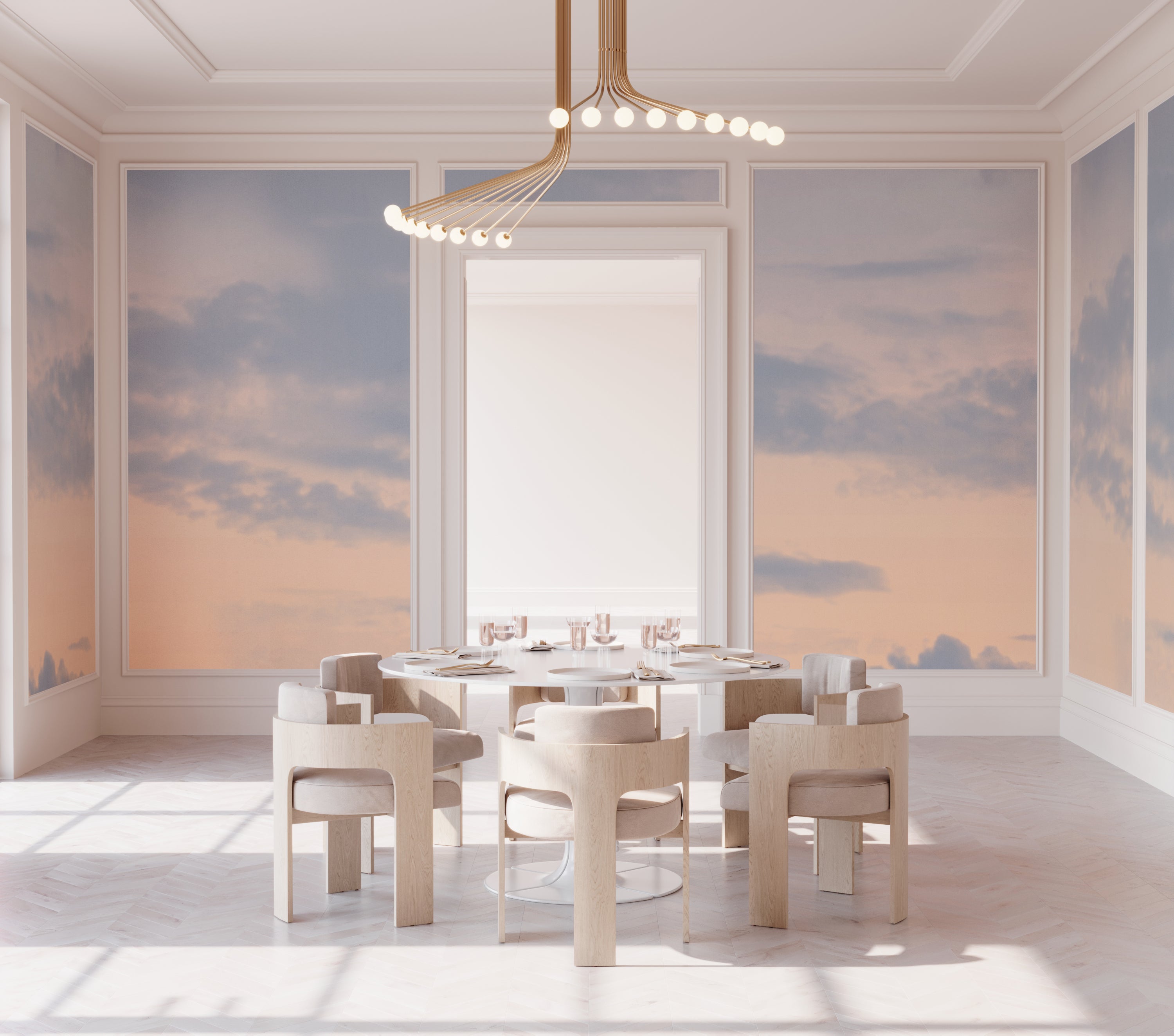 Big Sky© Mural Wallpaper in Dallas