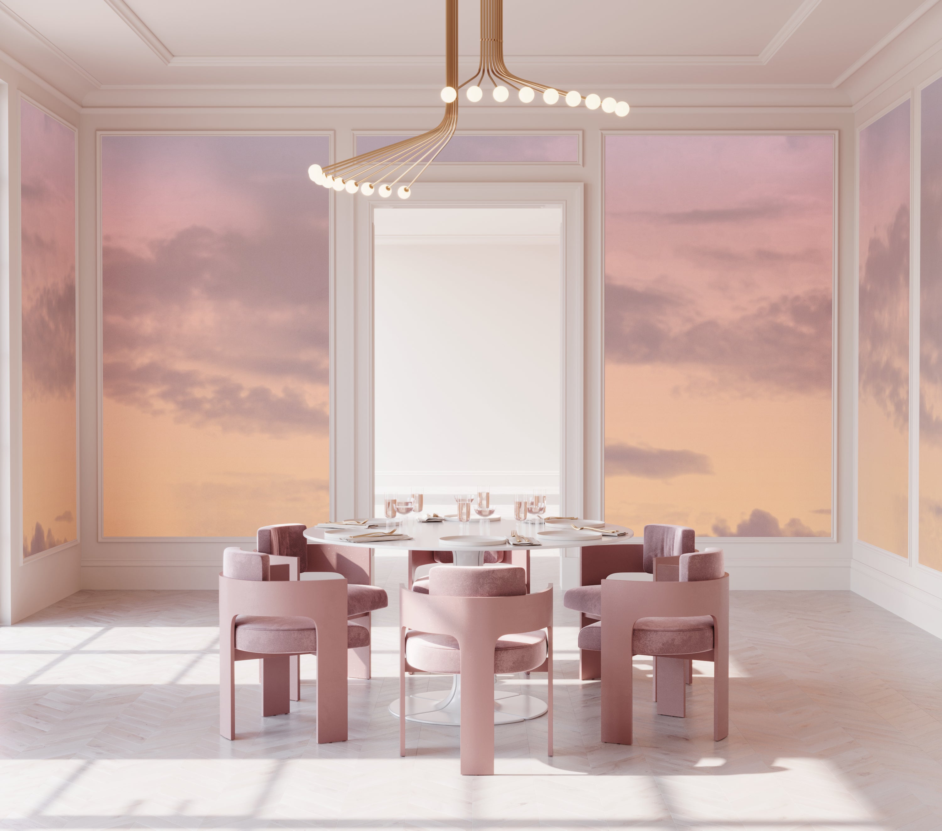 Big Sky© Mural Wallpaper in Kona