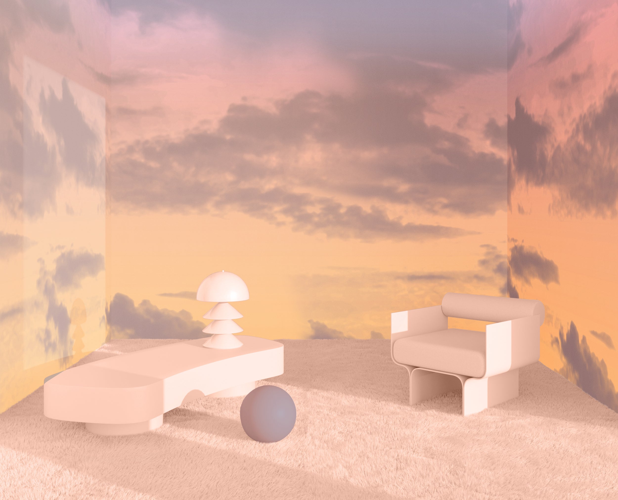 Big Sky© Mural Wallpaper in Kona