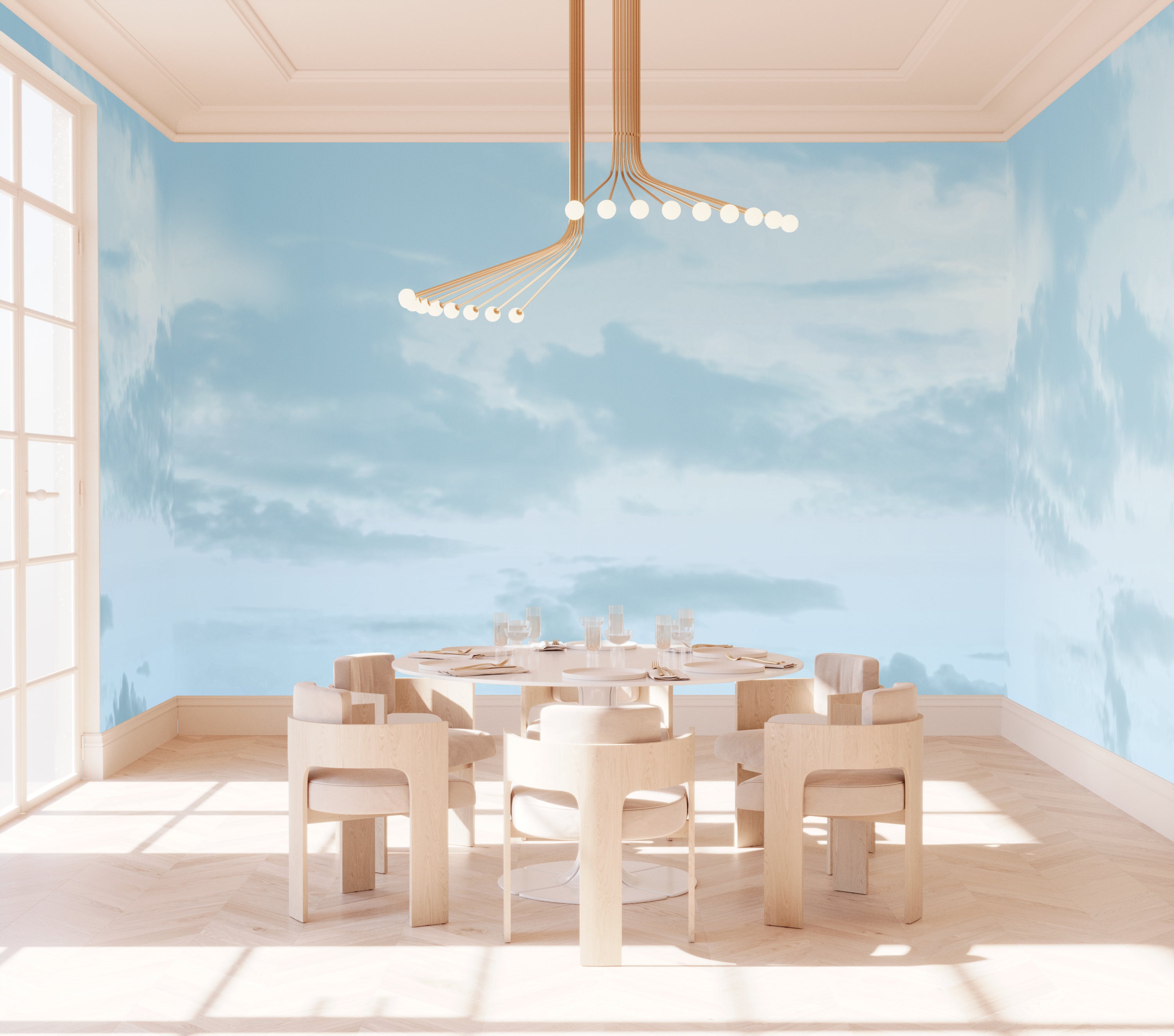 Big Sky© Mural Wallpaper in Laguna