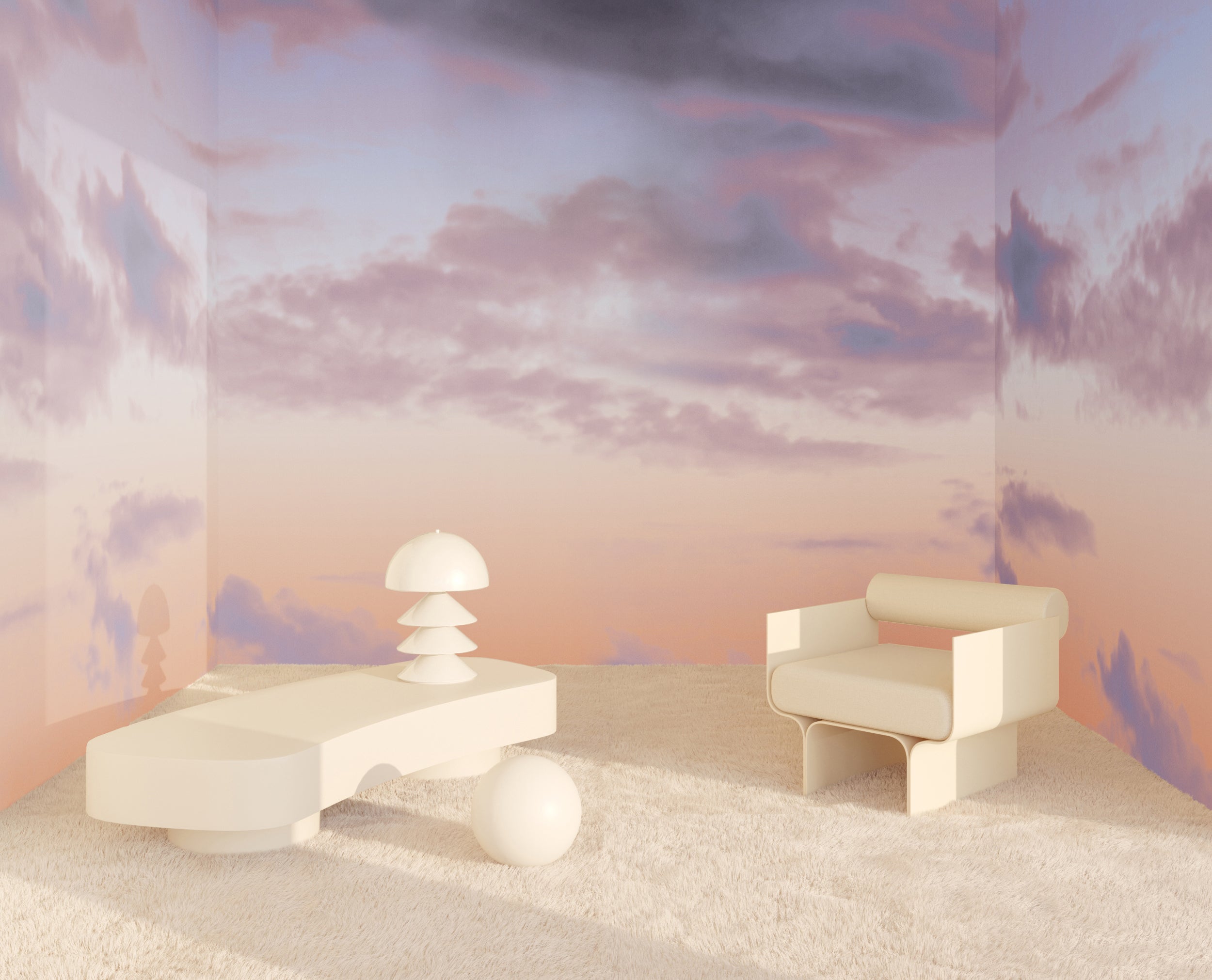 Big Sky© Mural Wallpaper in Portland