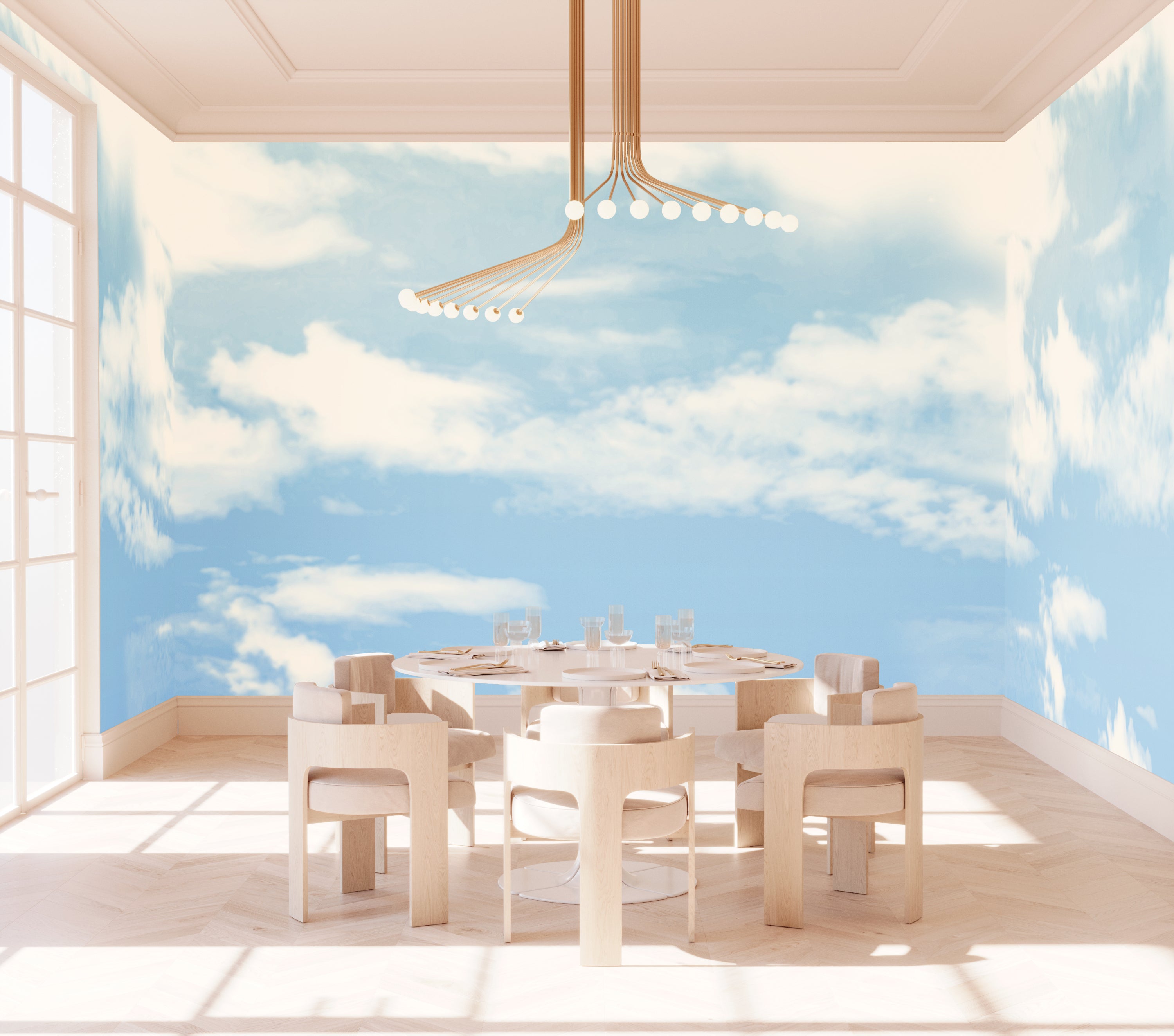 Big Sky© Mural Wallpaper in Los Angeles