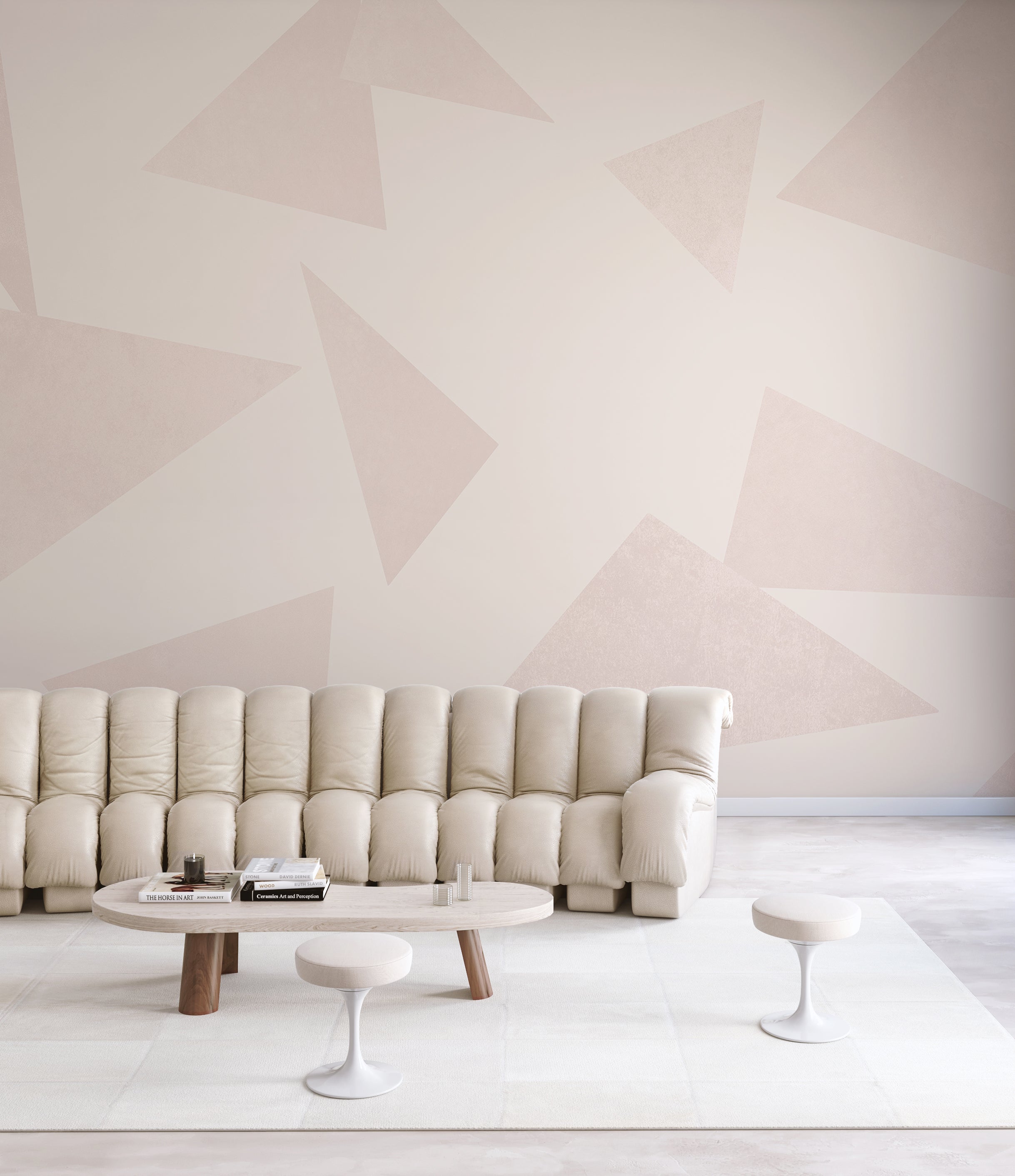 Terrazzo© Wallpaper in blush