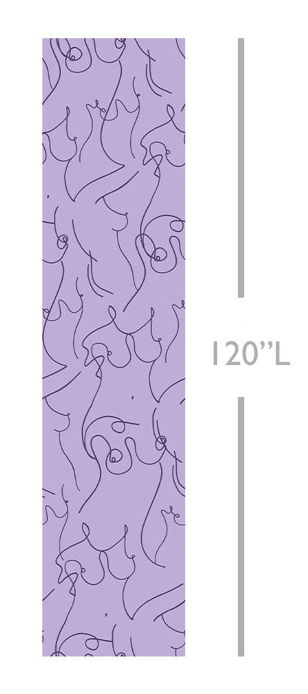 Bosom© Wallpaper in Purple