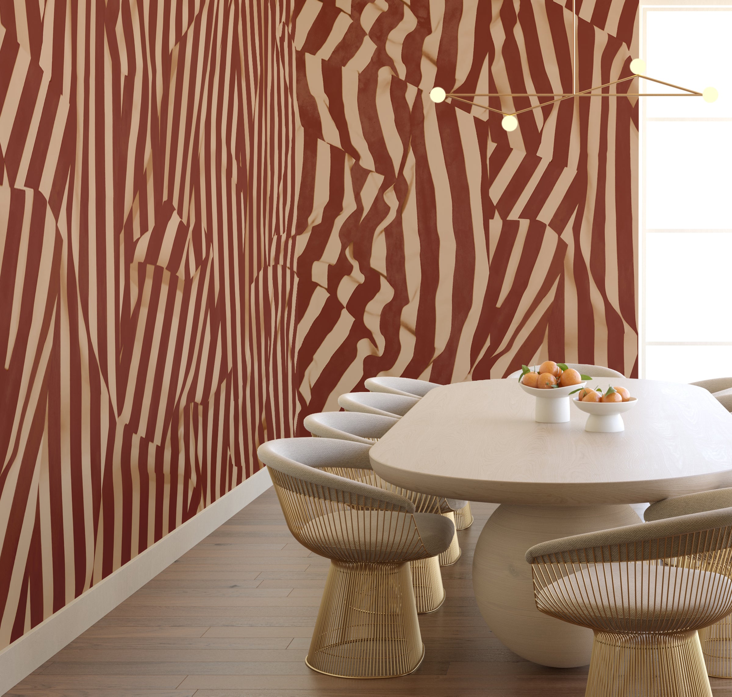 Carnival© Mural Wallpaper in Adobe