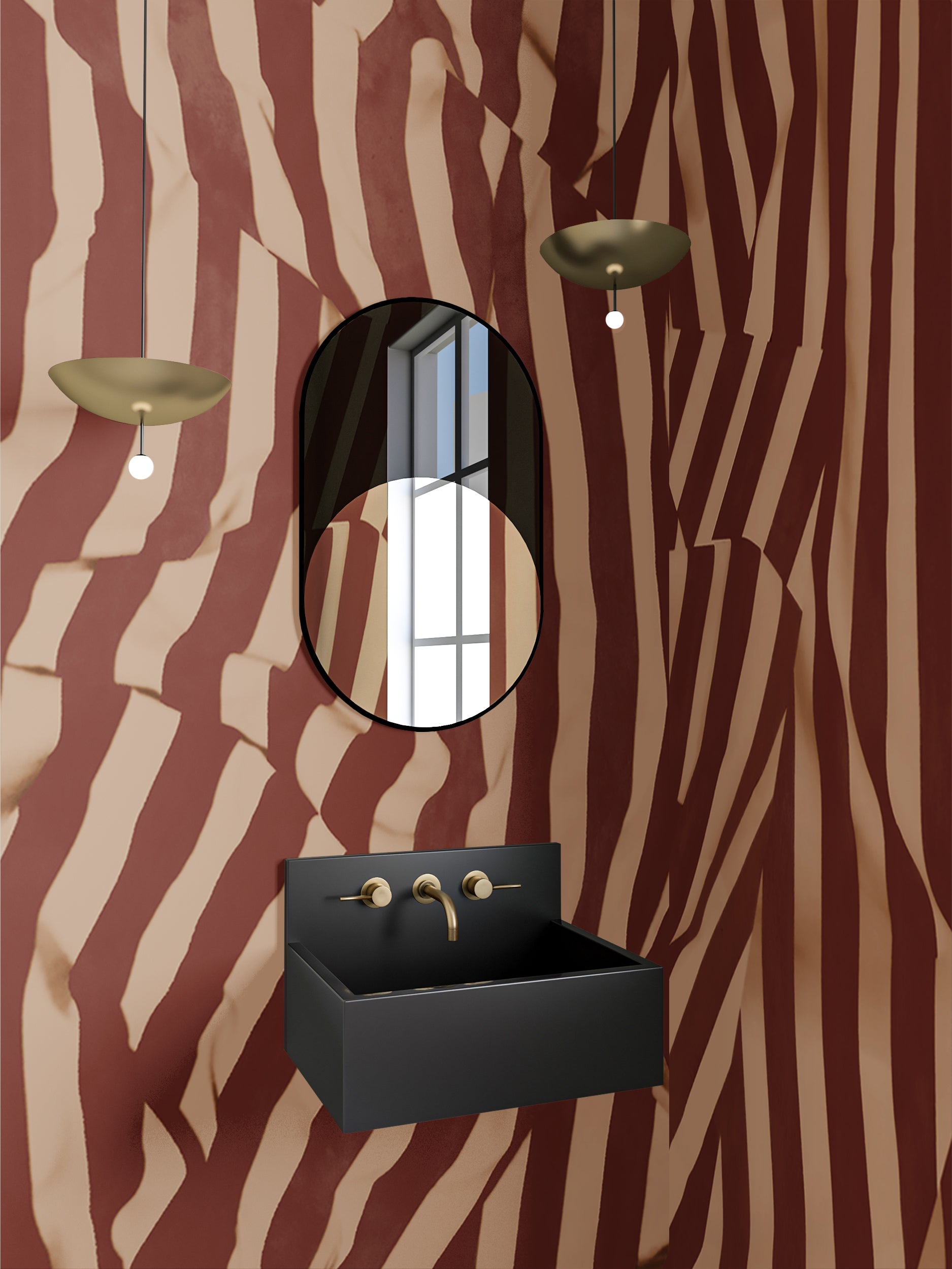 Carnival© Mural Wallpaper in Adobe