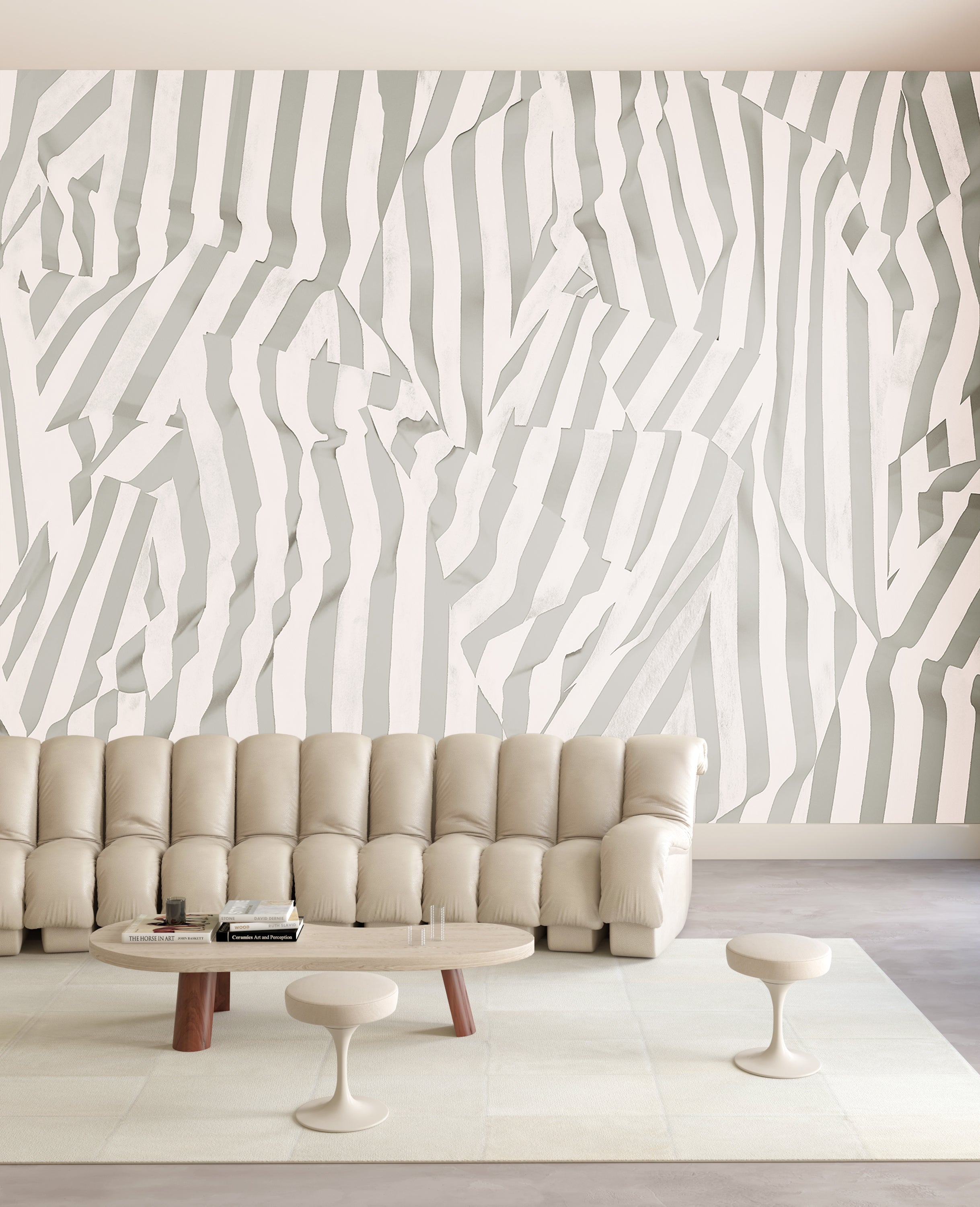 Carnival© Mural Wallpaper in cobble