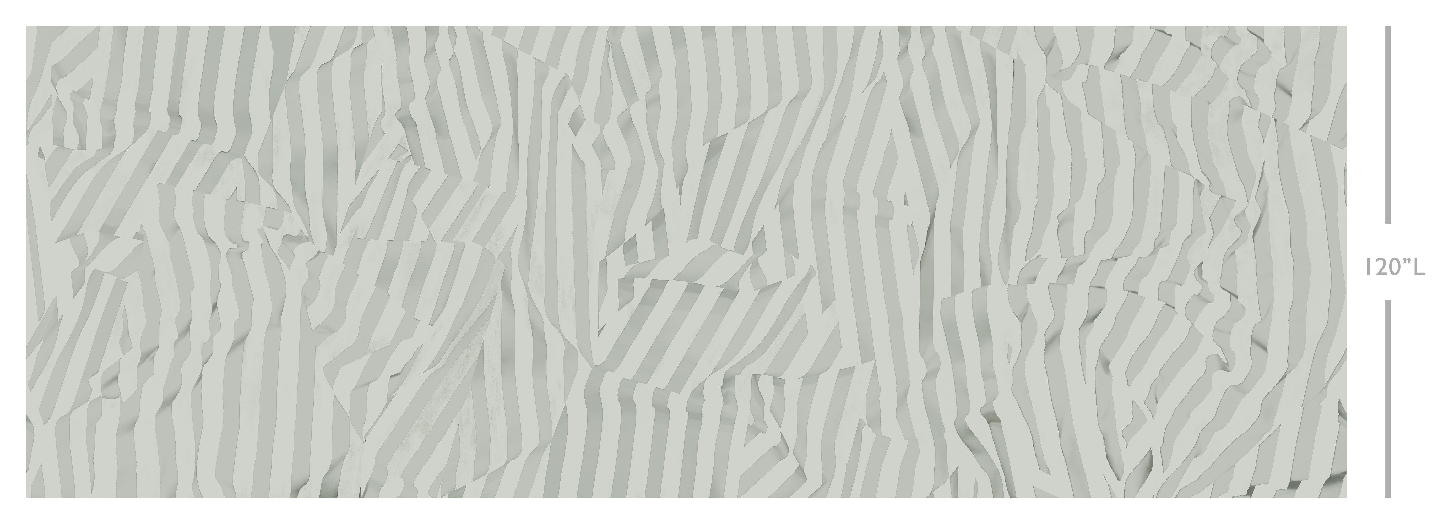 Carnival© Mural Wallpaper in grey