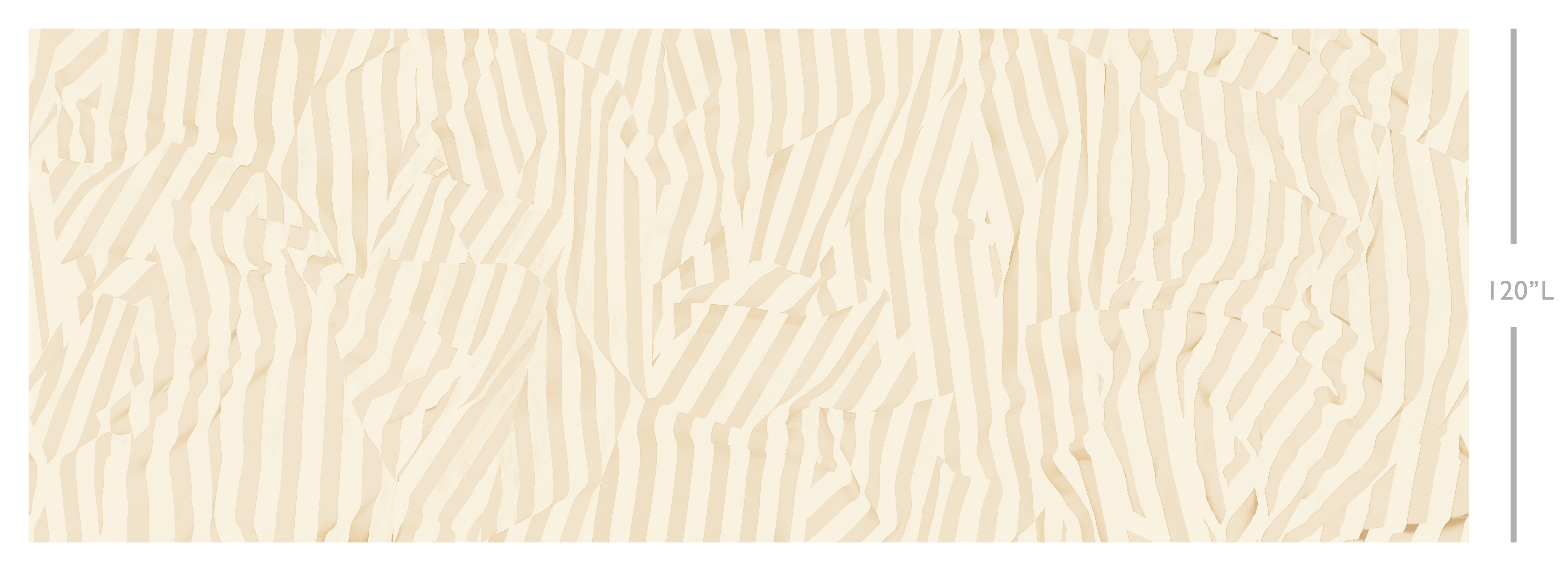 Carnival© Mural Wallpaper in ivory