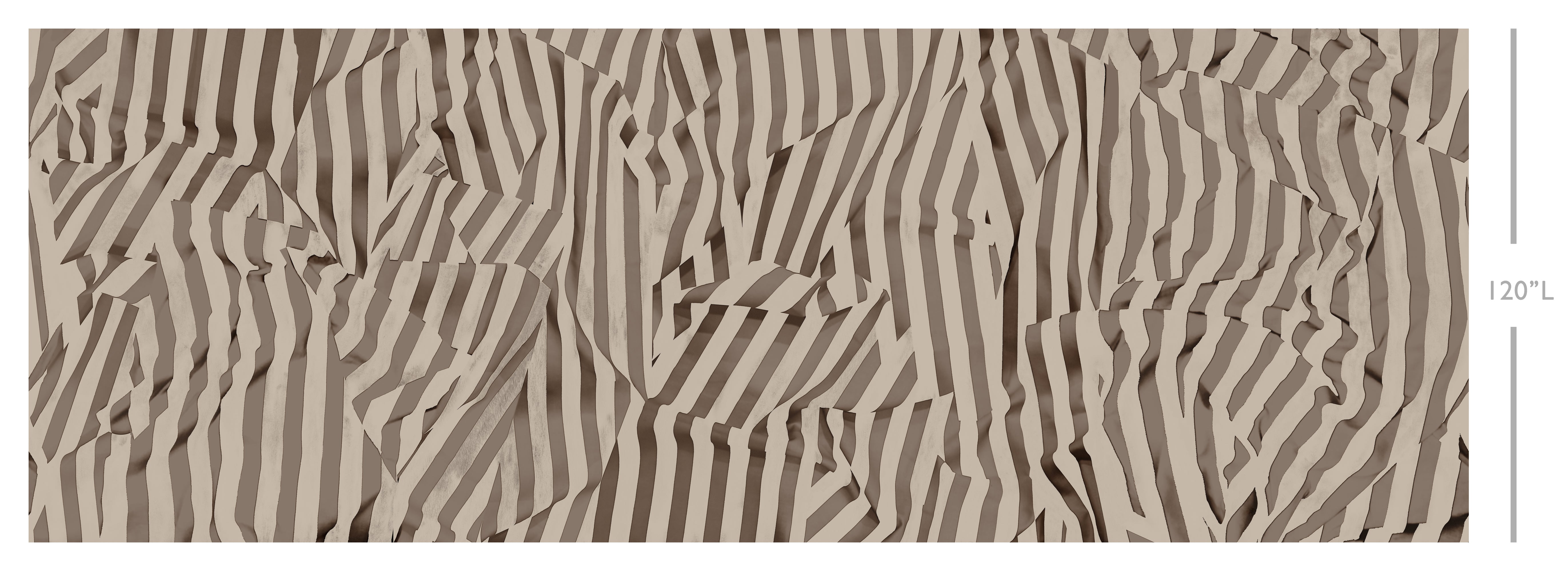 Carnival© Mural Wallpaper in taupe