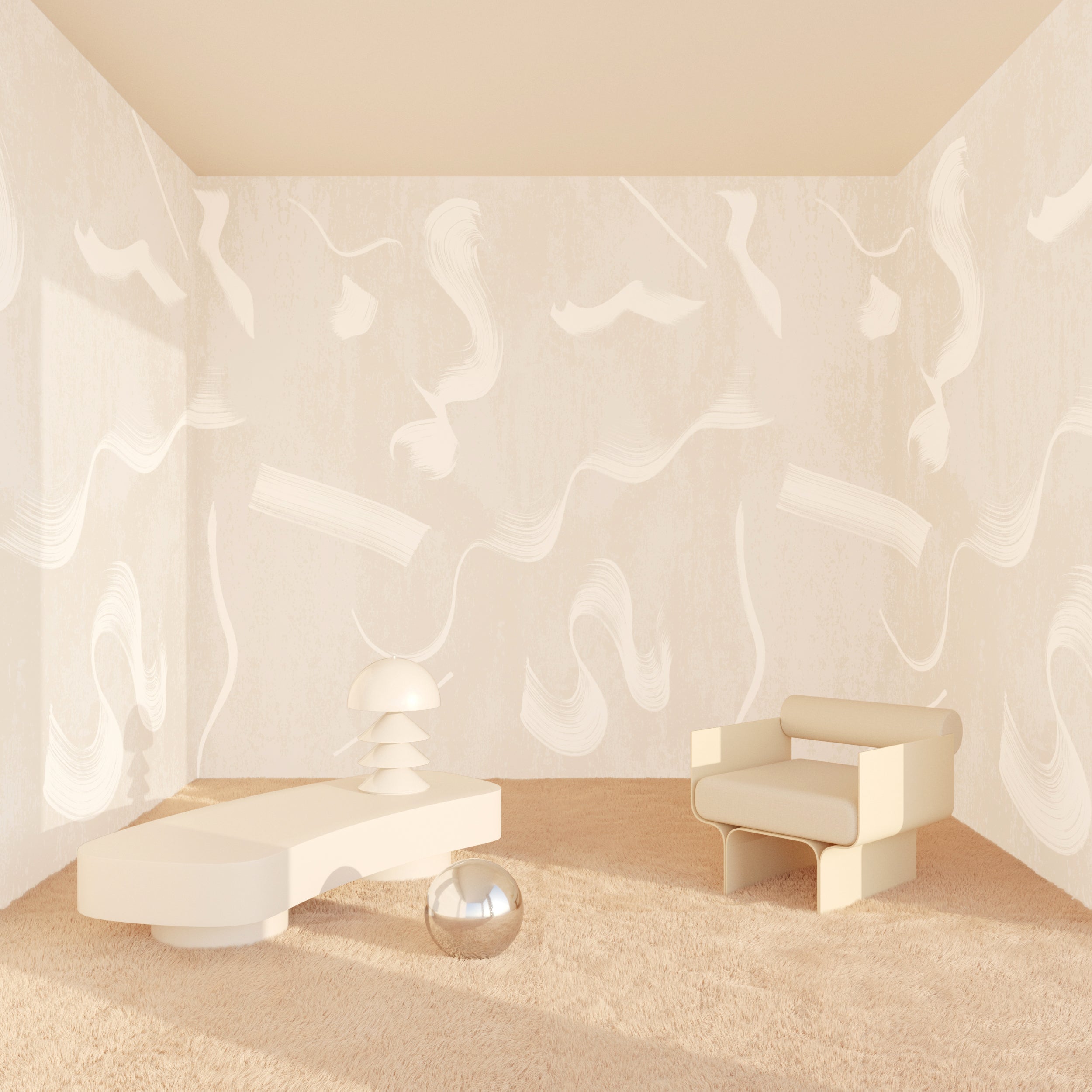 Cavatelli© Wallpaper in chalk