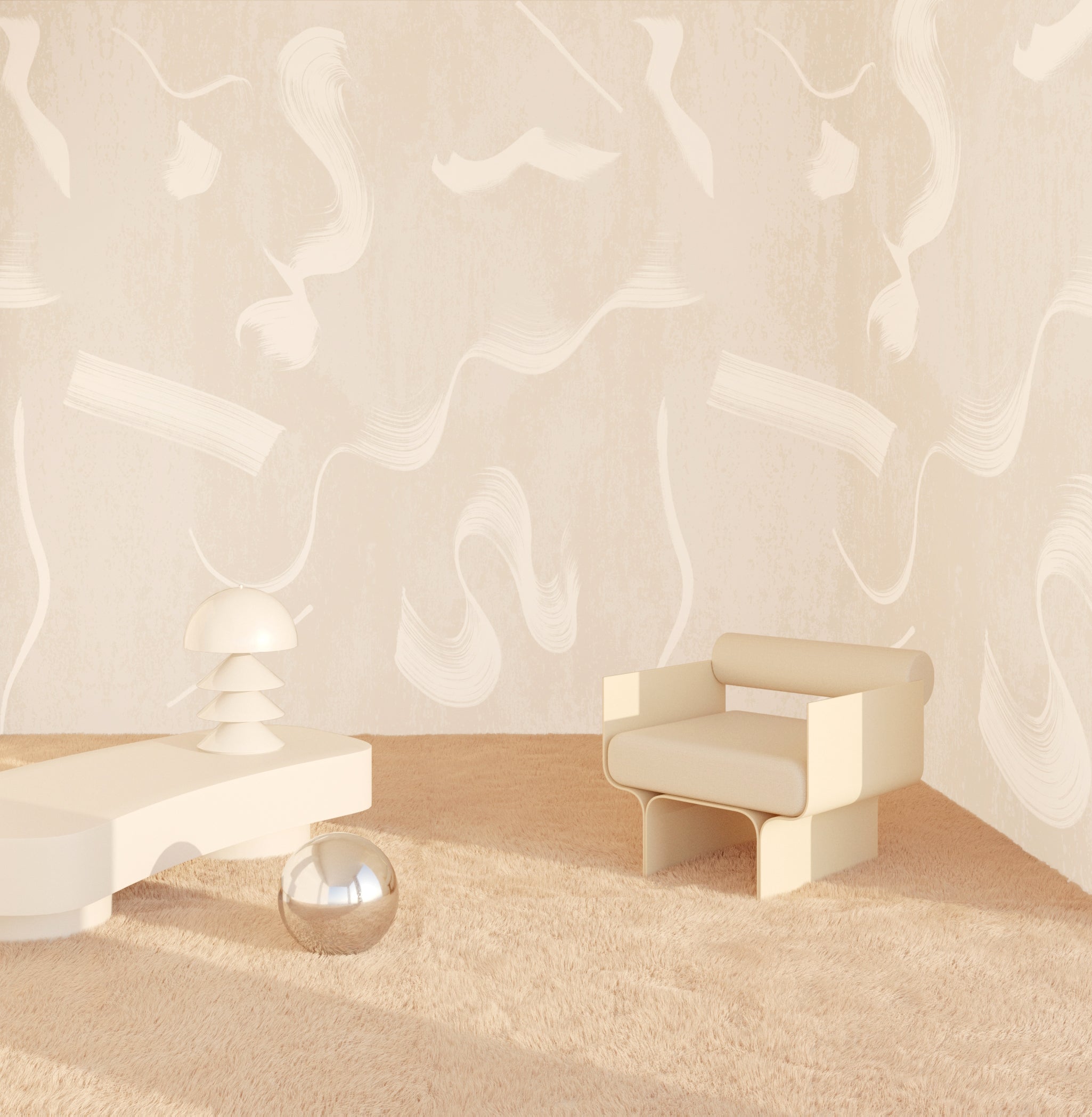 Cavatelli© Wallpaper in chalk