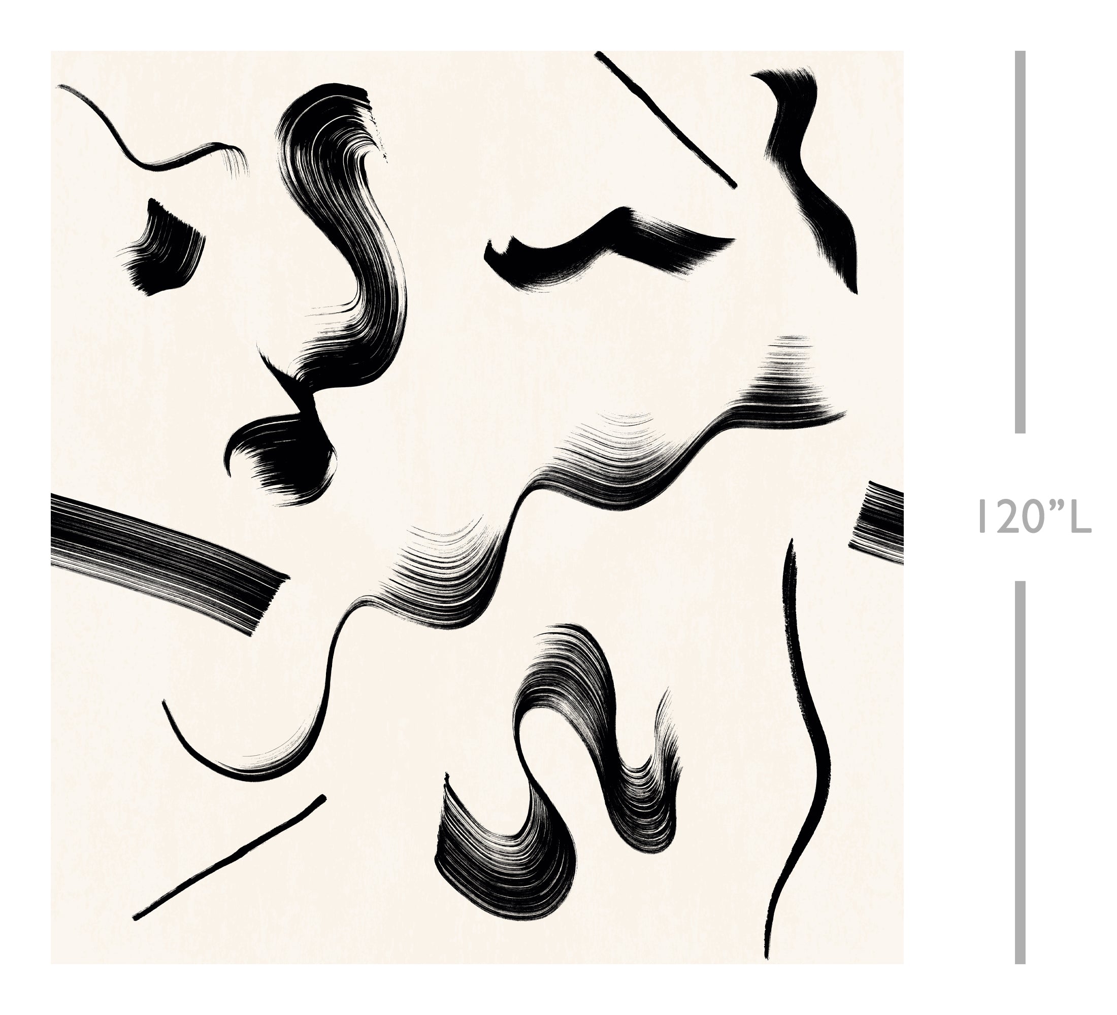 Cavatelli© Wallpaper in black + creme