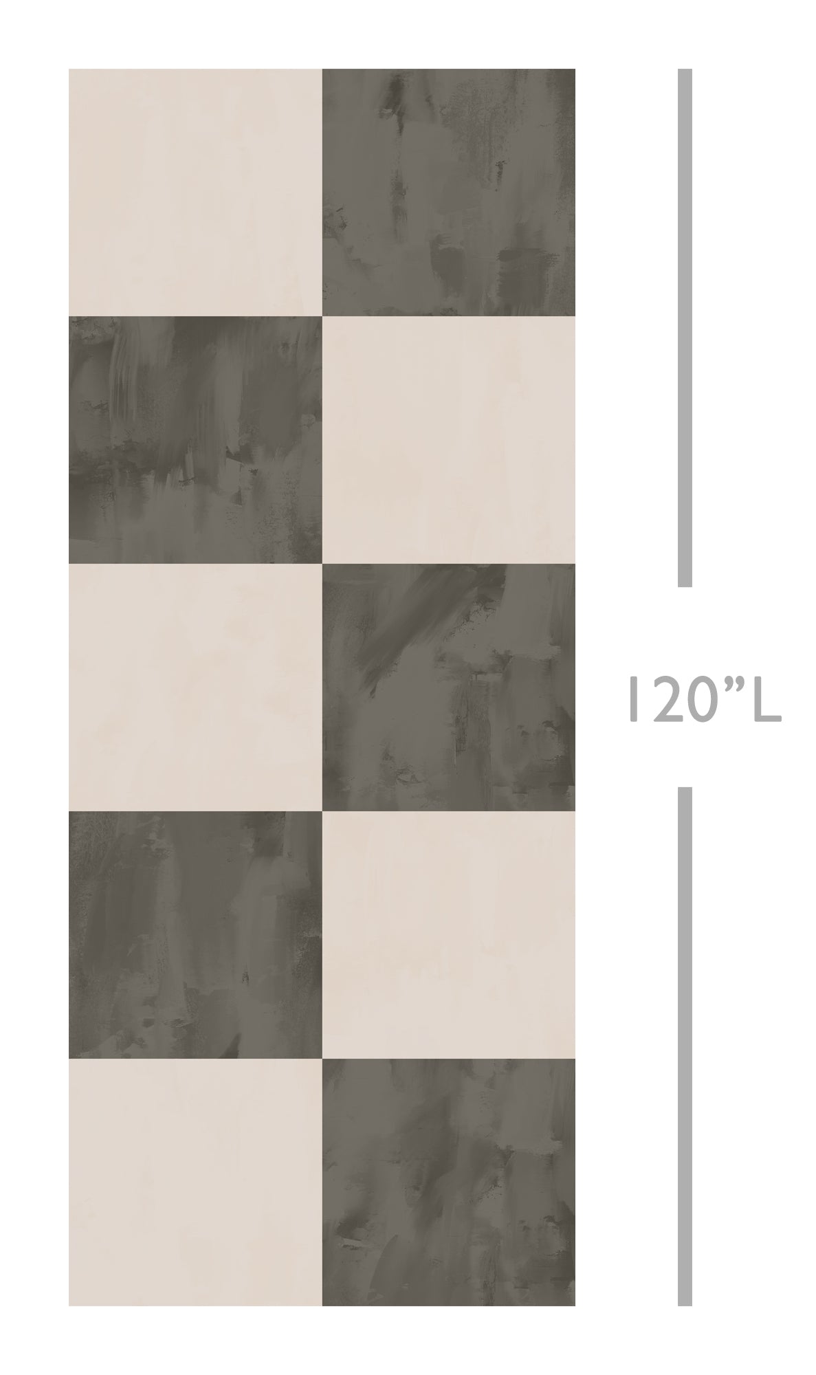 Checkmate© Wallpaper in black + creme